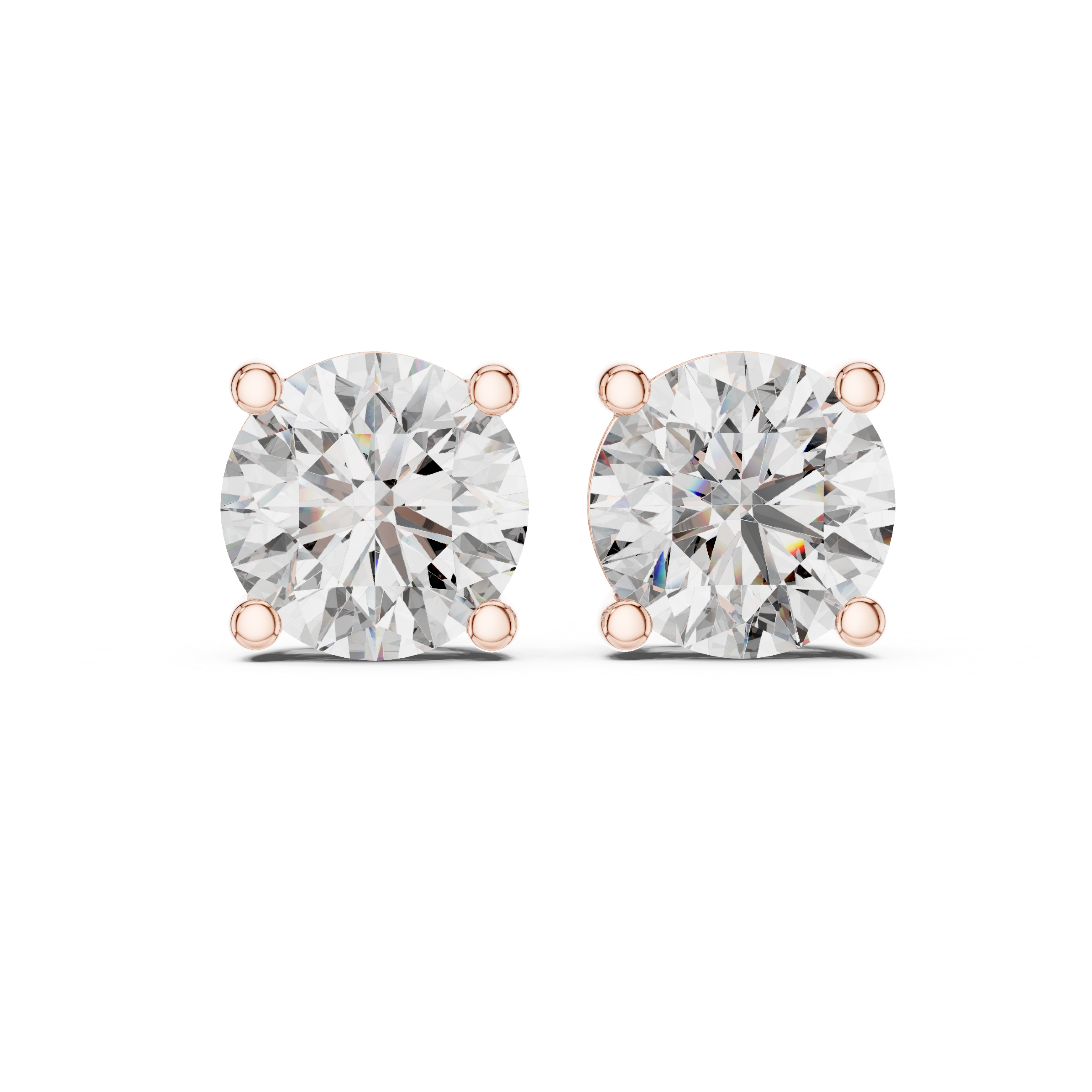 2CT SOLITAIRE EARRING