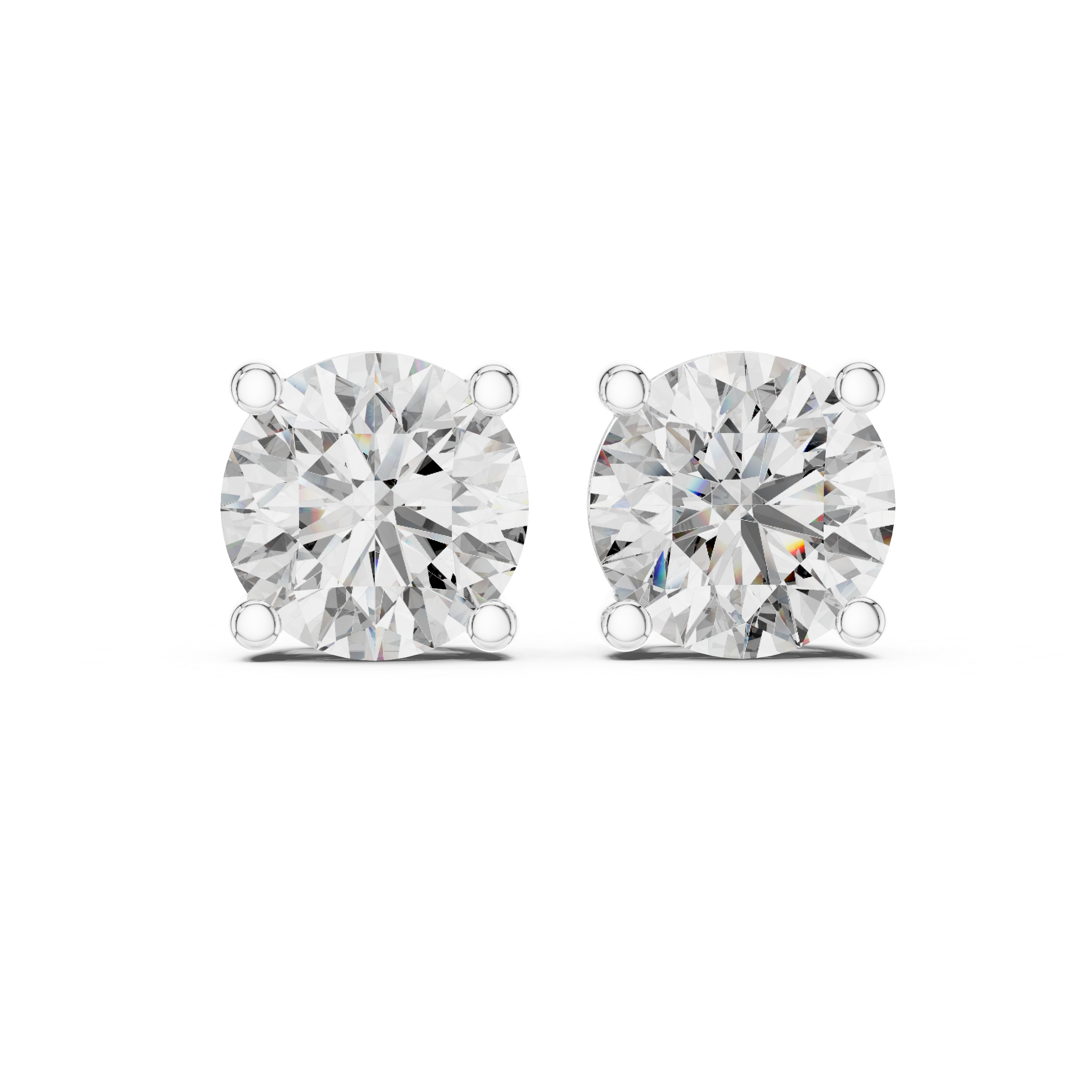 2CT SOLITAIRE EARRING