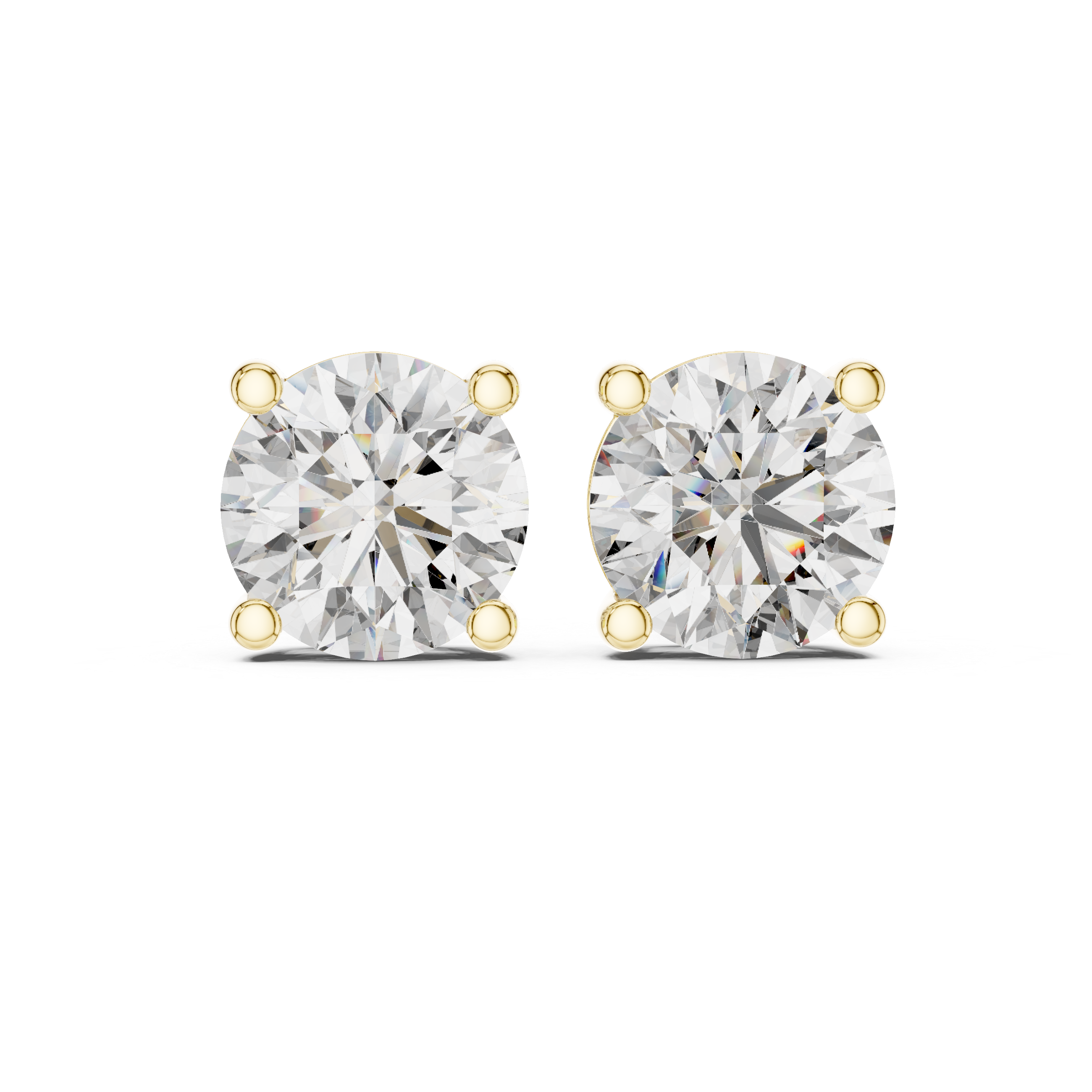 2CT SOLITAIRE EARRING