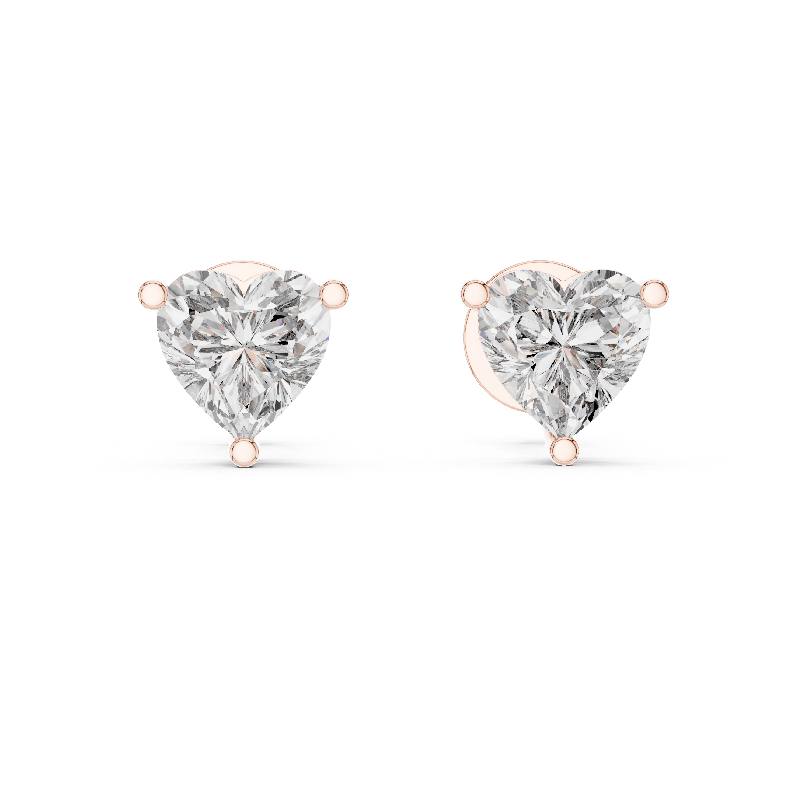 0.50CT HEART TOPS