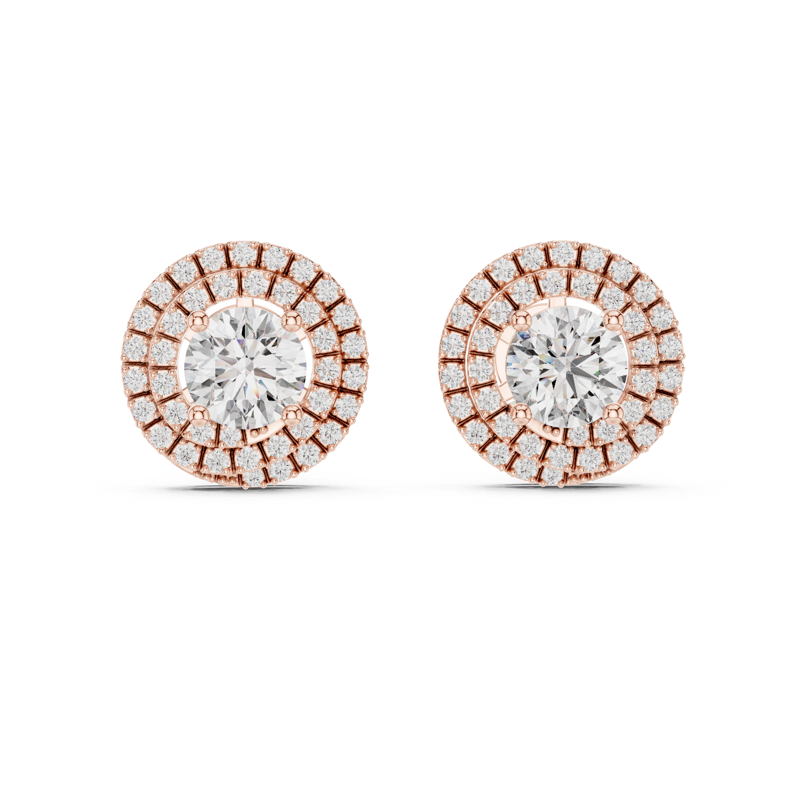 1CT ROUND WITH HALO SETTING TOPS
