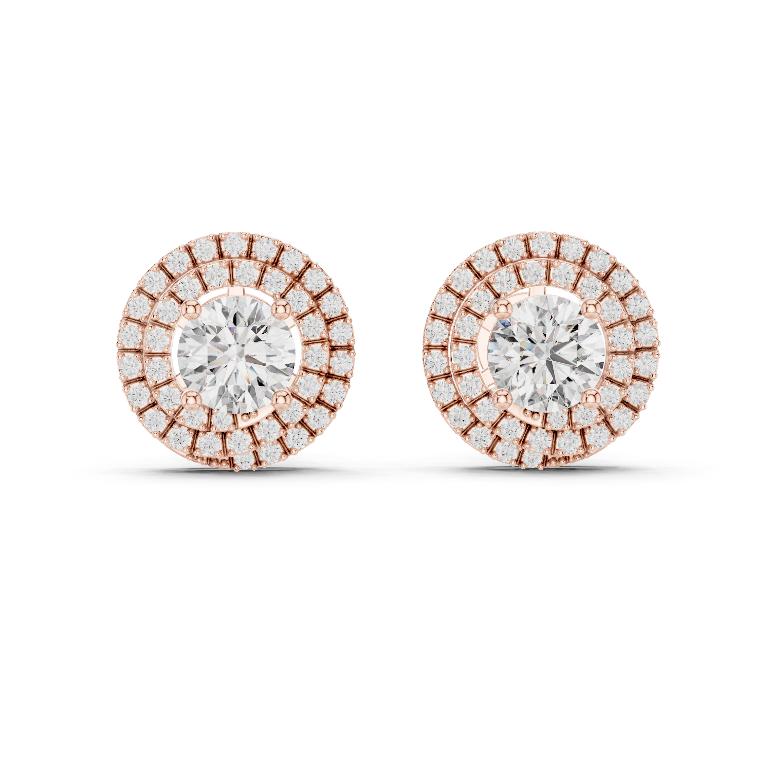 1CT ROUND WITH HALO SETTING TOPS