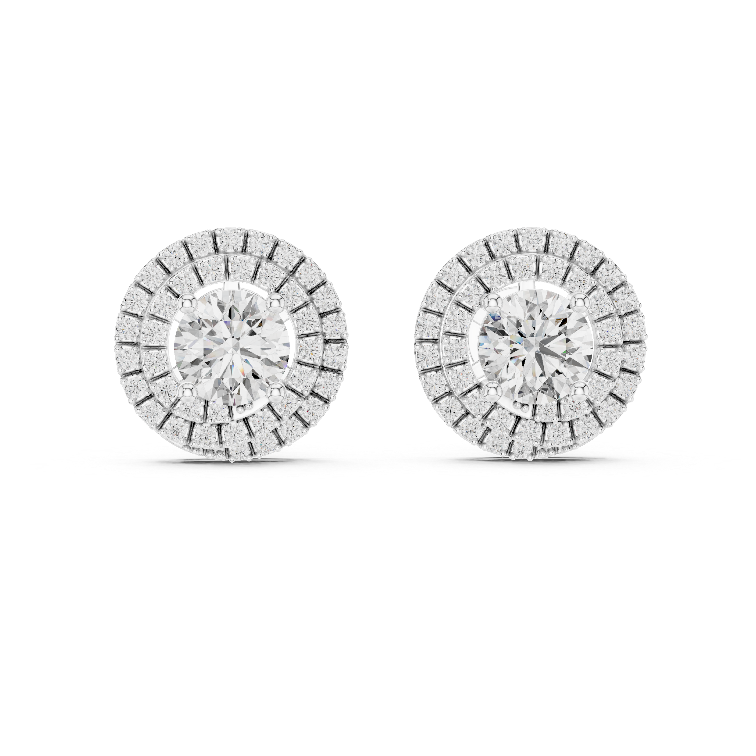 1CT ROUND WITH HALO SETTING TOPS