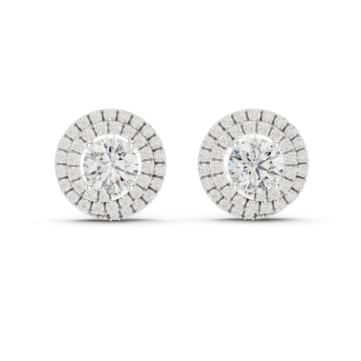 1CT ROUND WITH HALO SETTING TOPS