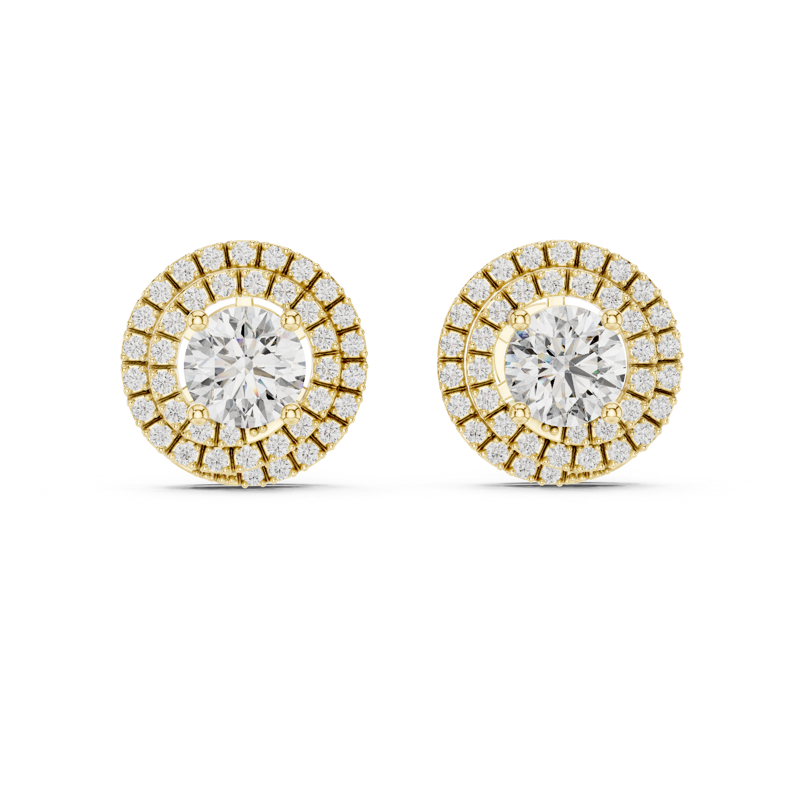 1CT ROUND WITH HALO SETTING TOPS