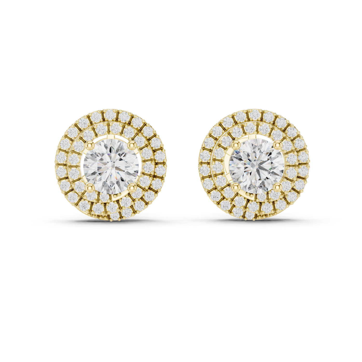 1CT ROUND WITH HALO SETTING TOPS
