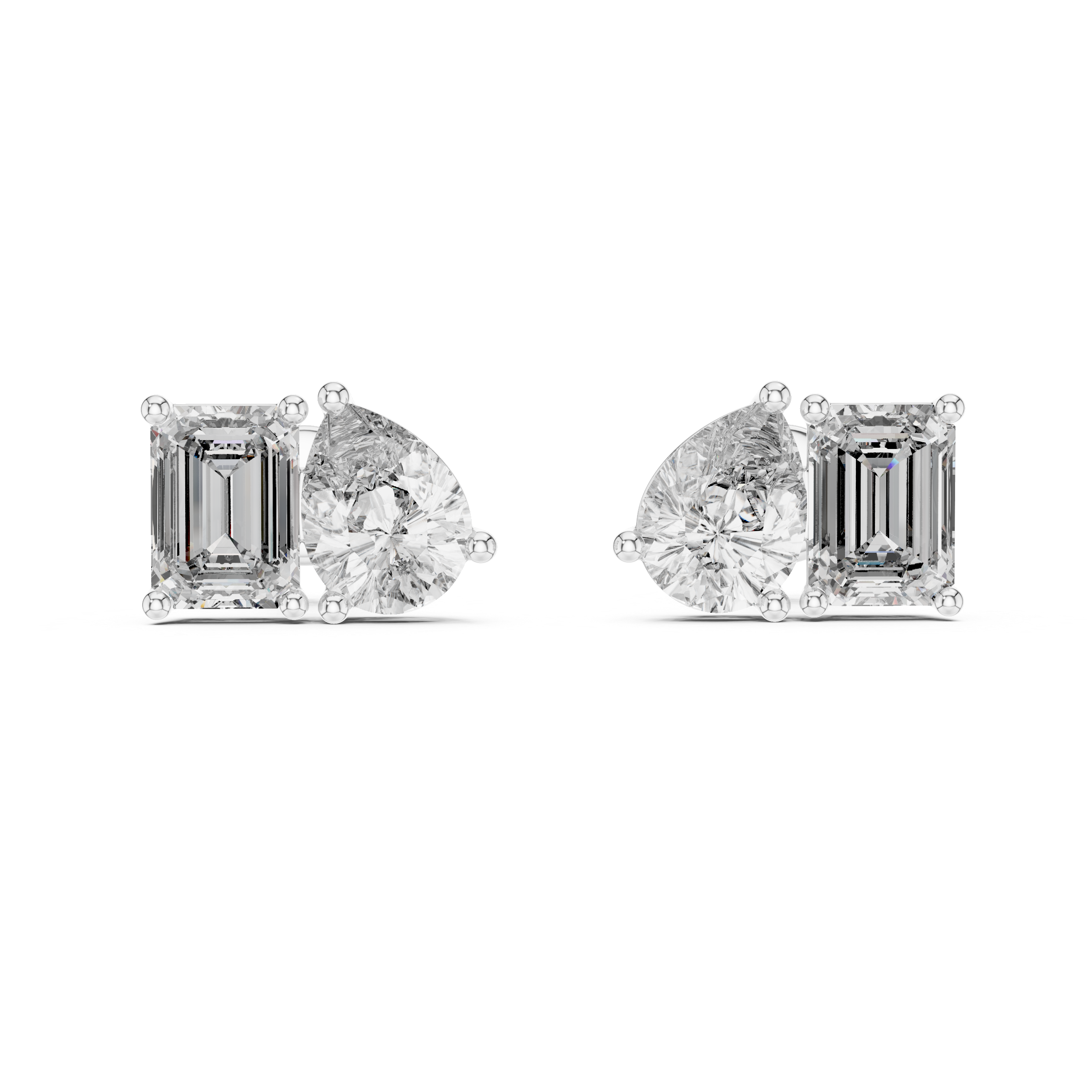 PEAR RADIANT STUDS
