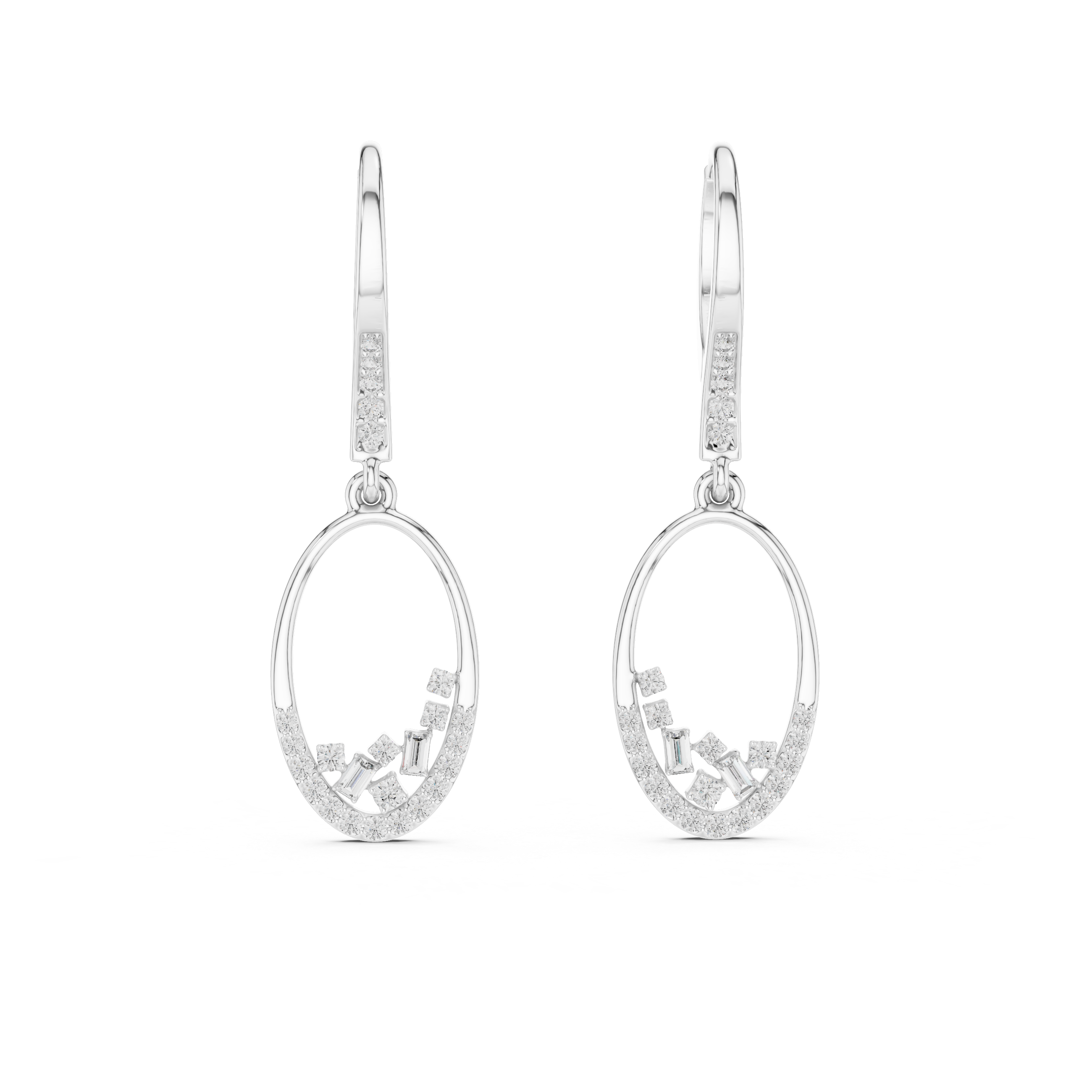 ROUNG DANGLING EARRING