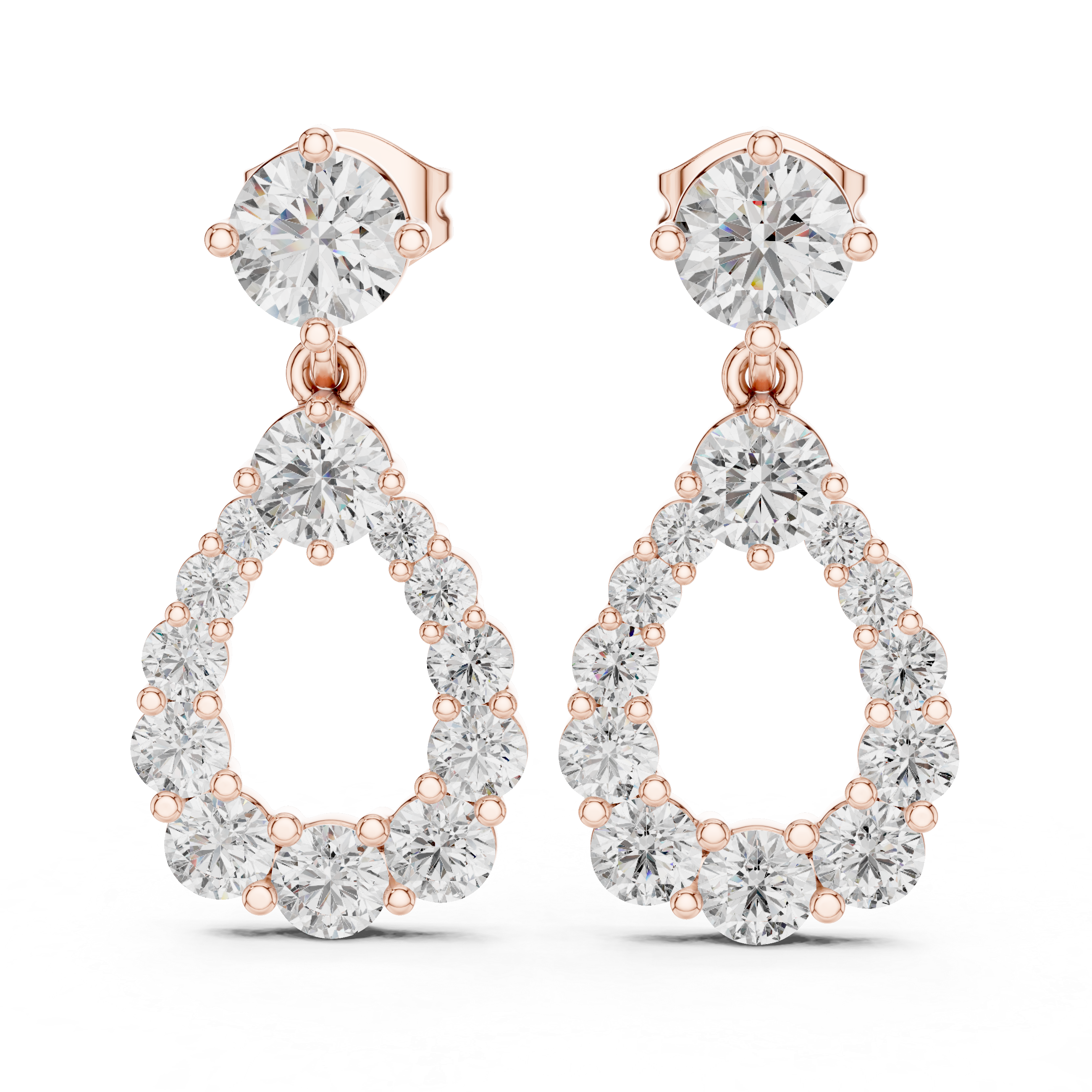 ELEGANT DANGLING LONG EARRING