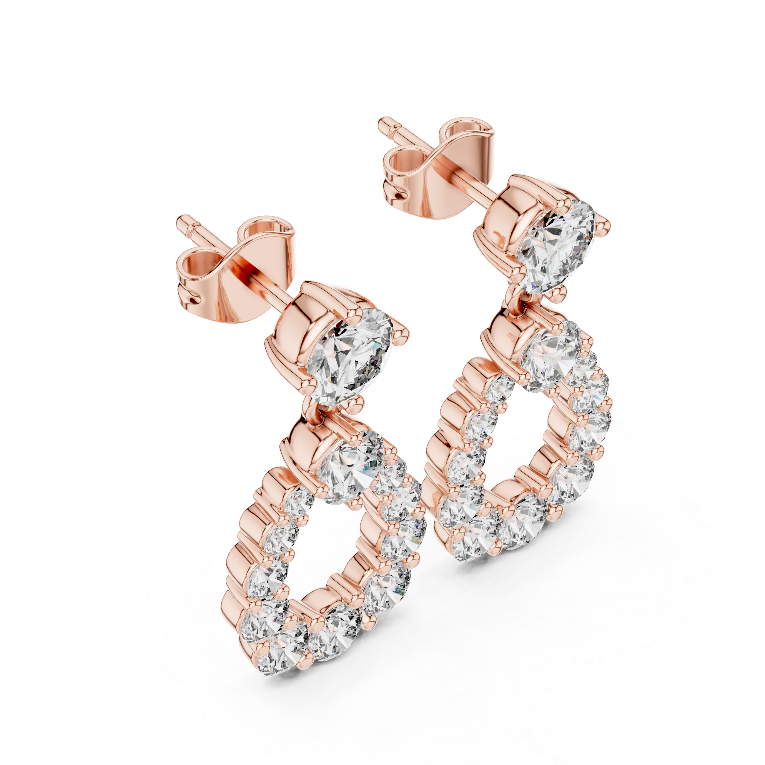 ELEGANT DANGLING LONG EARRING