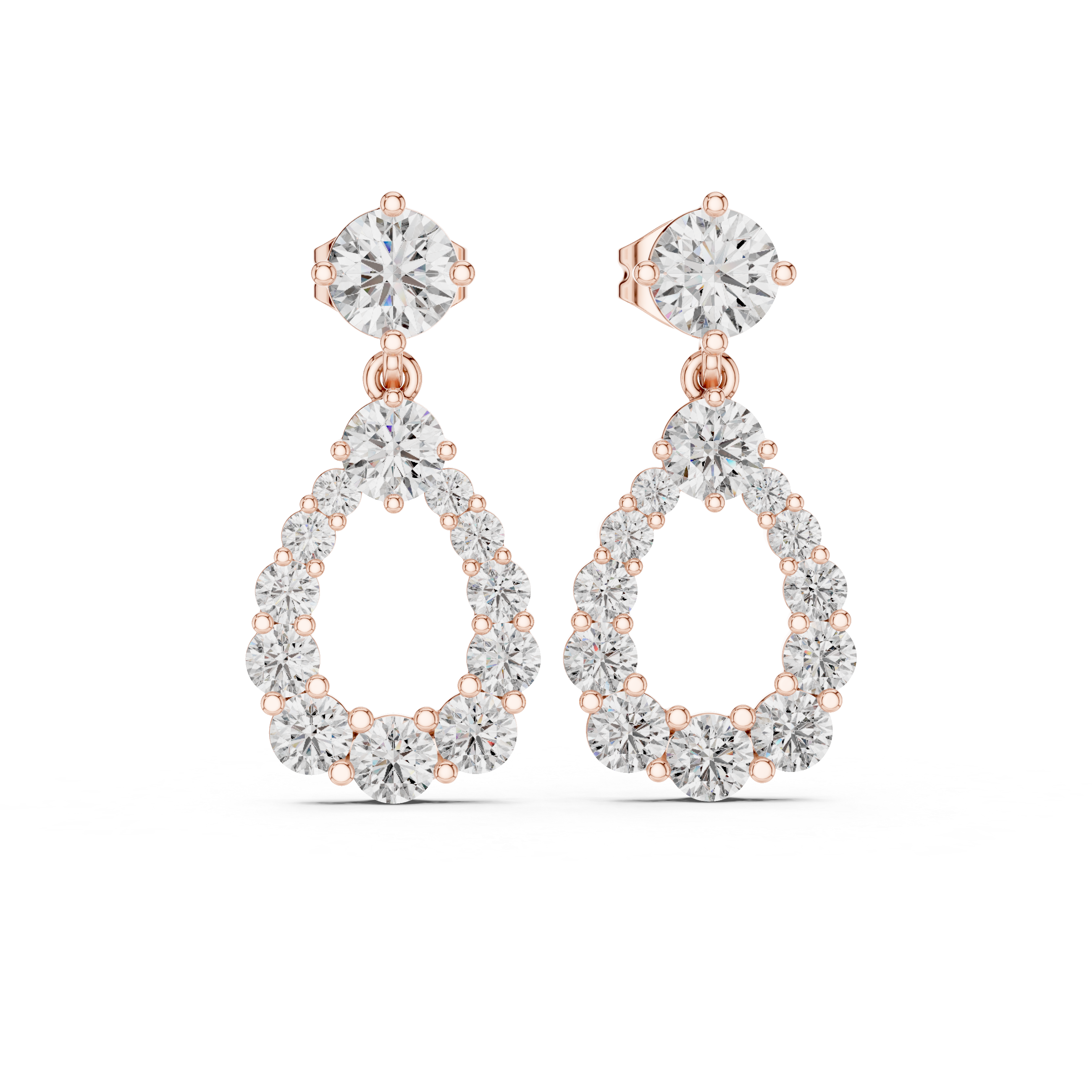ELEGANT DANGLING LONG EARRING