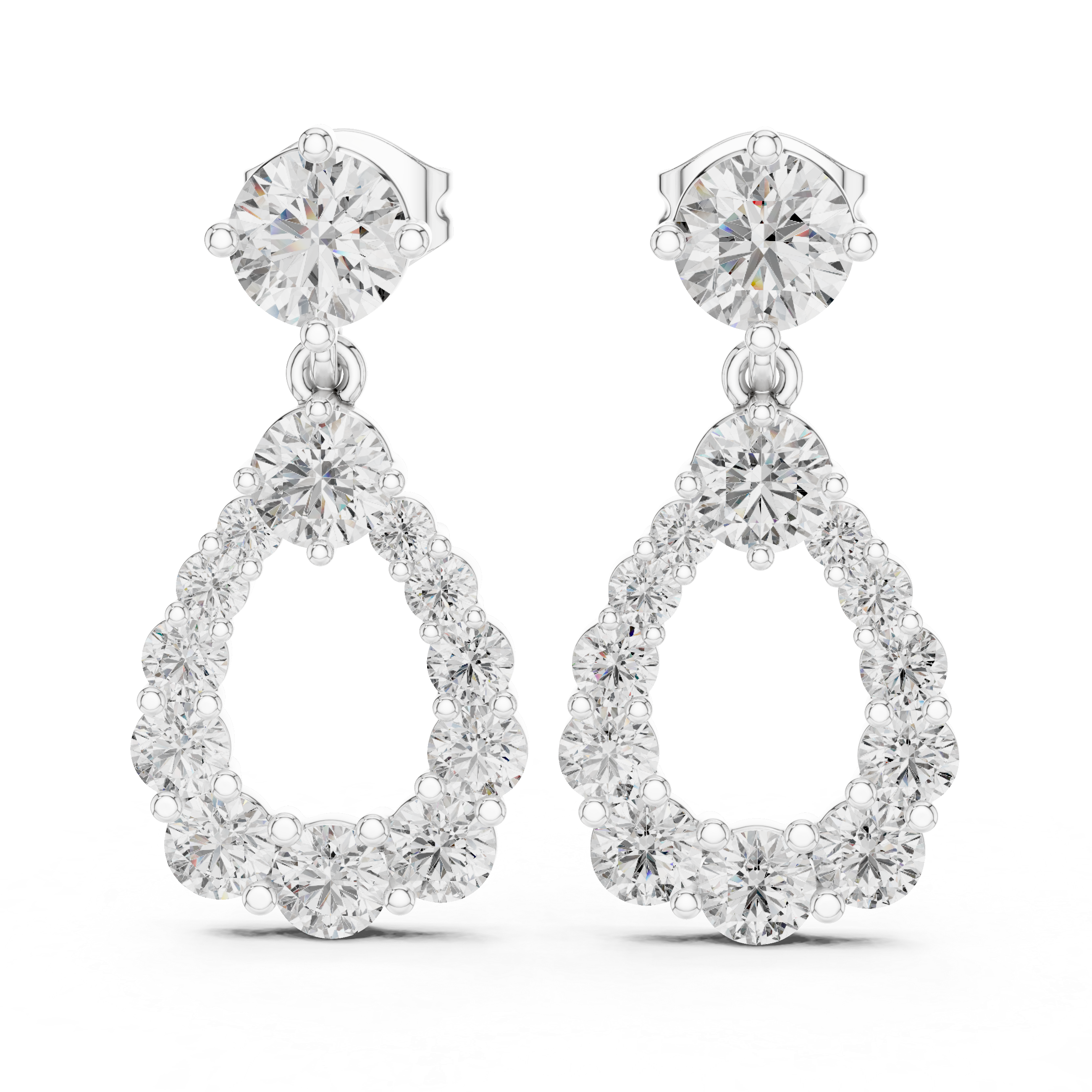 ELEGANT DANGLING LONG EARRING