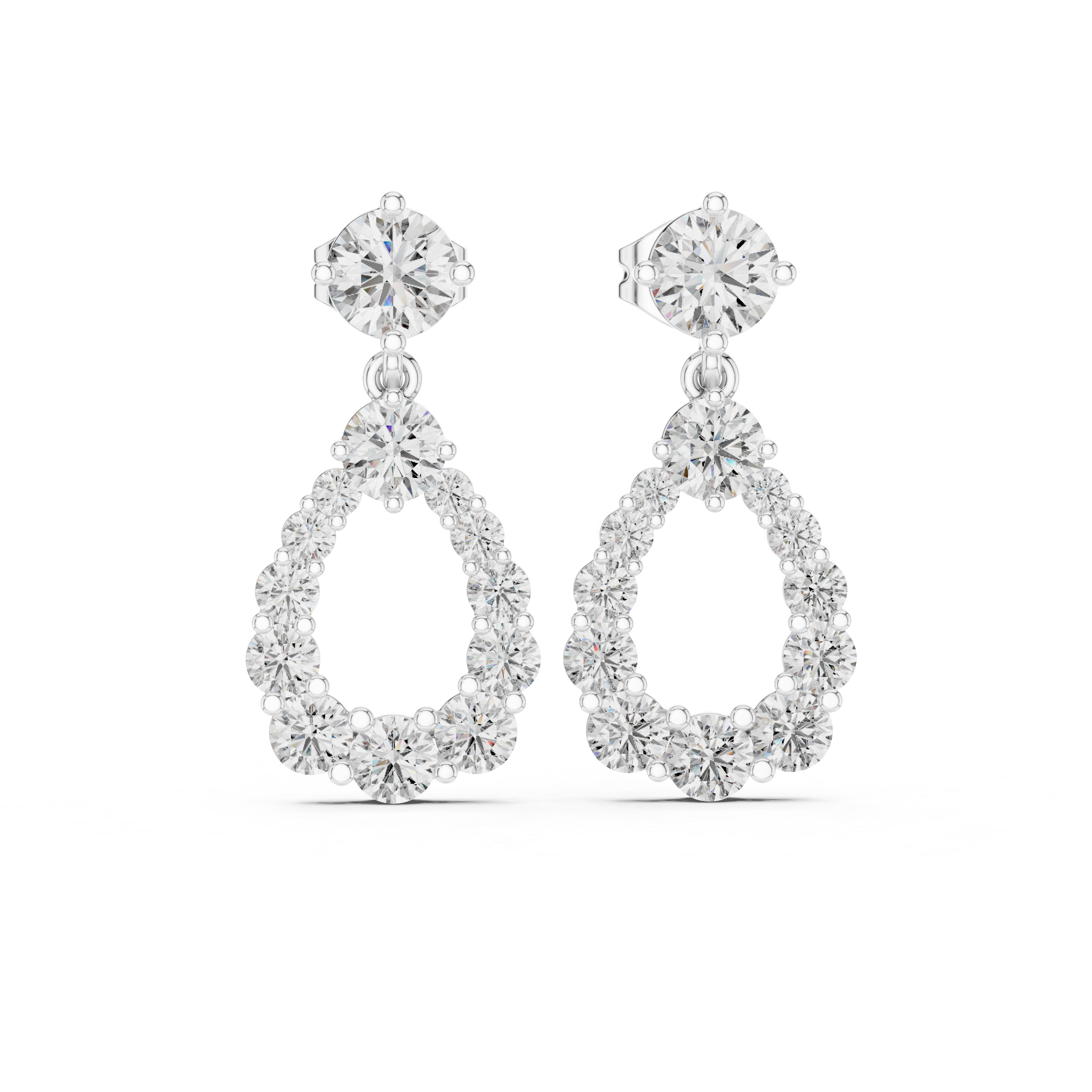 ELEGANT DANGLING LONG EARRING