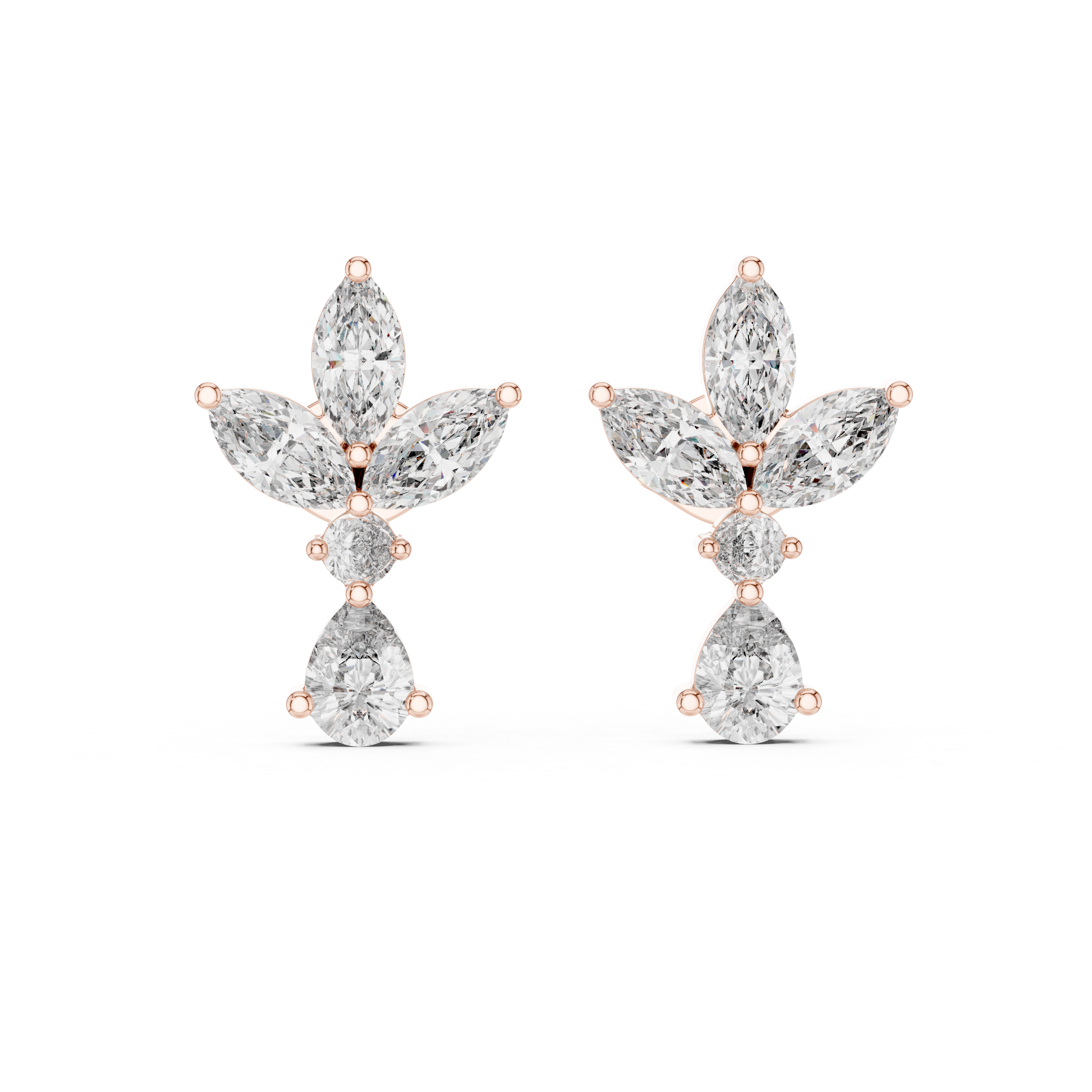 MARQUISE DROP EARRING