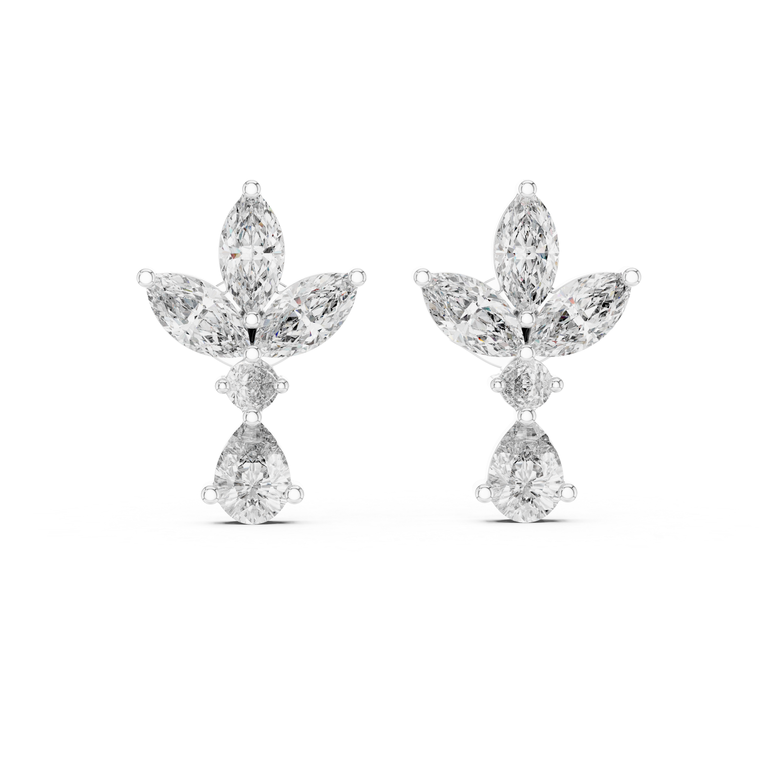 MARQUISE DROP EARRING