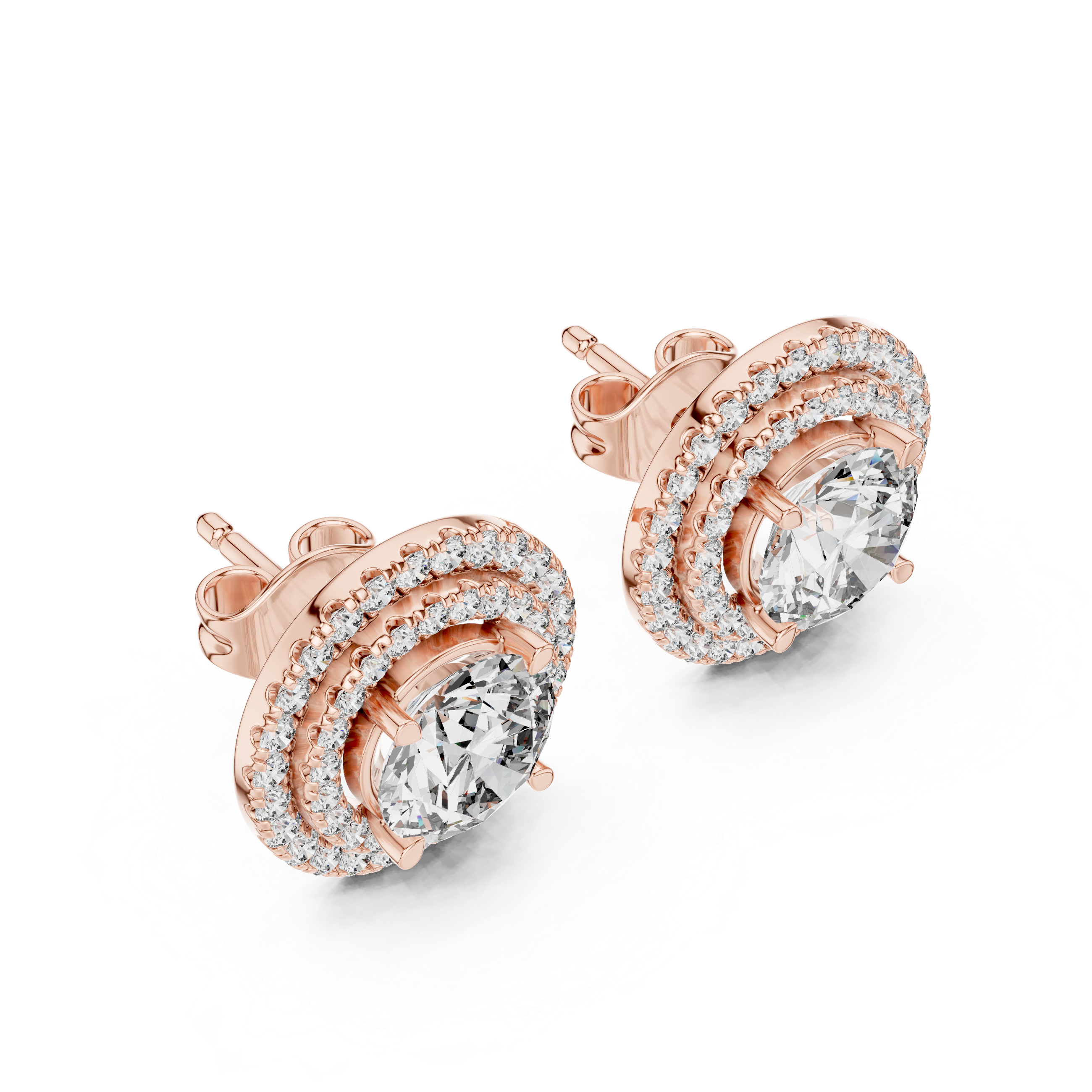 ROUND HALO SETTING STUDS