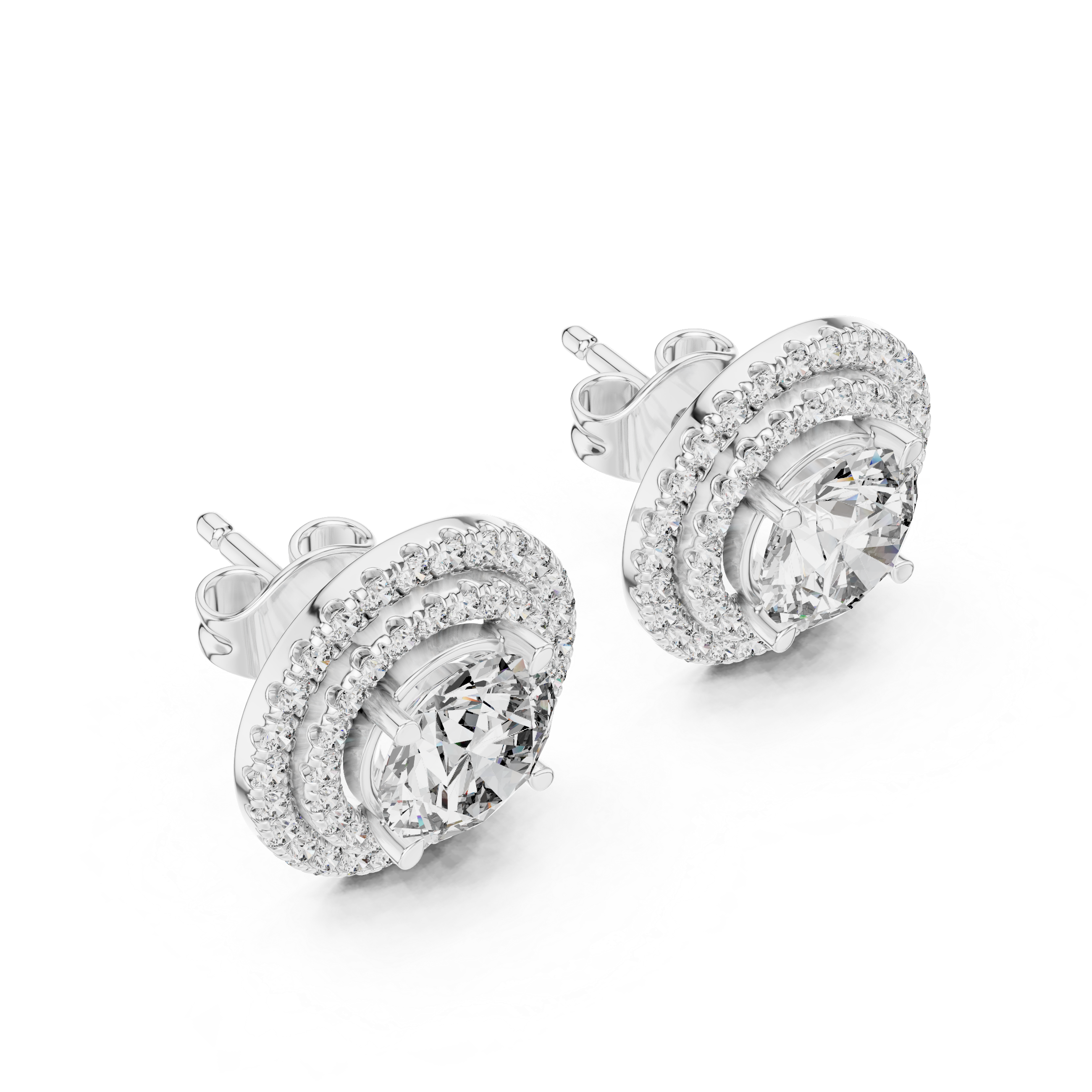 ROUND HALO SETTING STUDS