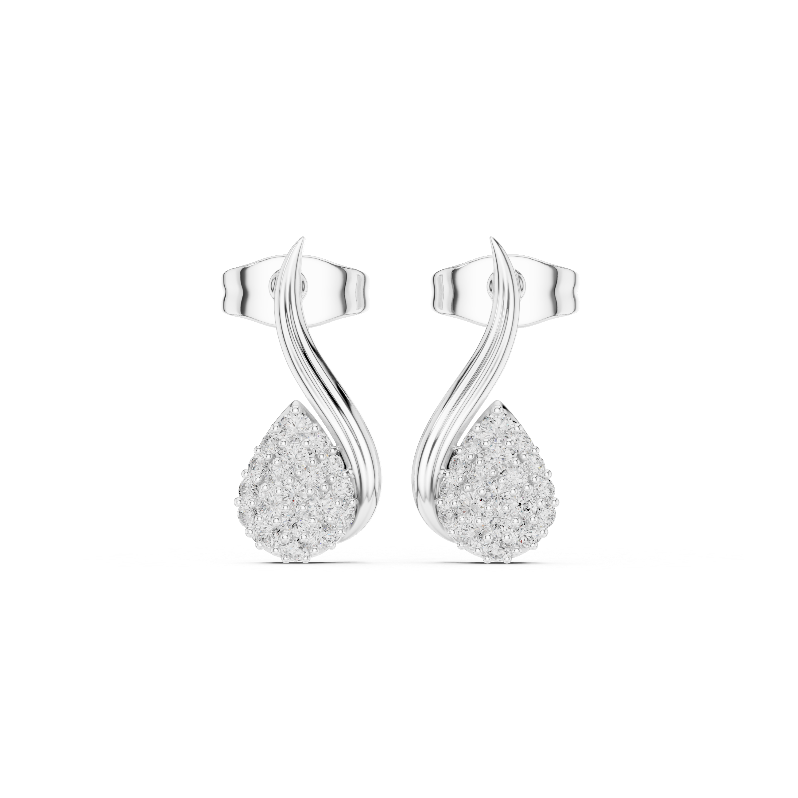 S SHAPE BEAUTIFULL STUDS