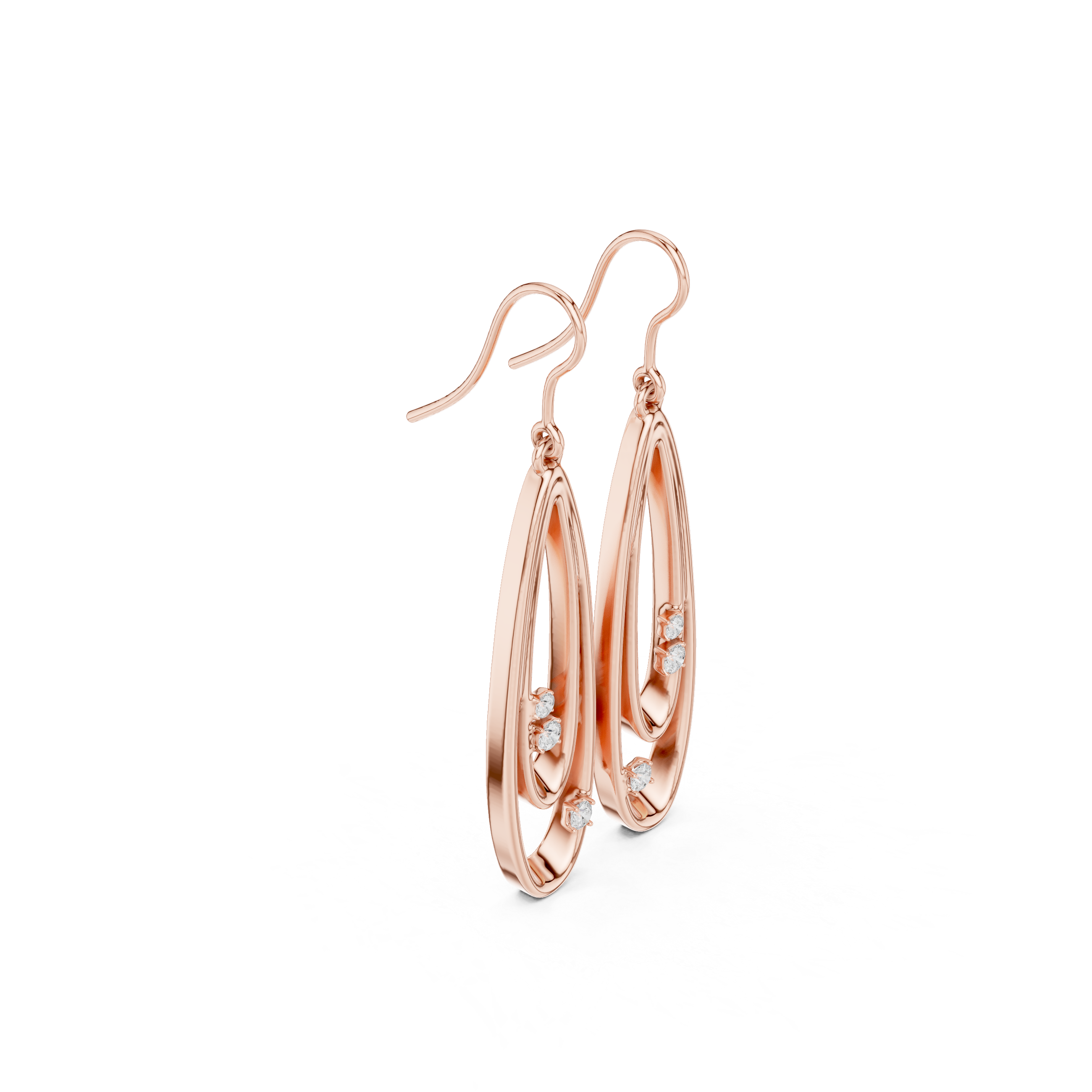SIMPLE DANGLING LONG EARRING