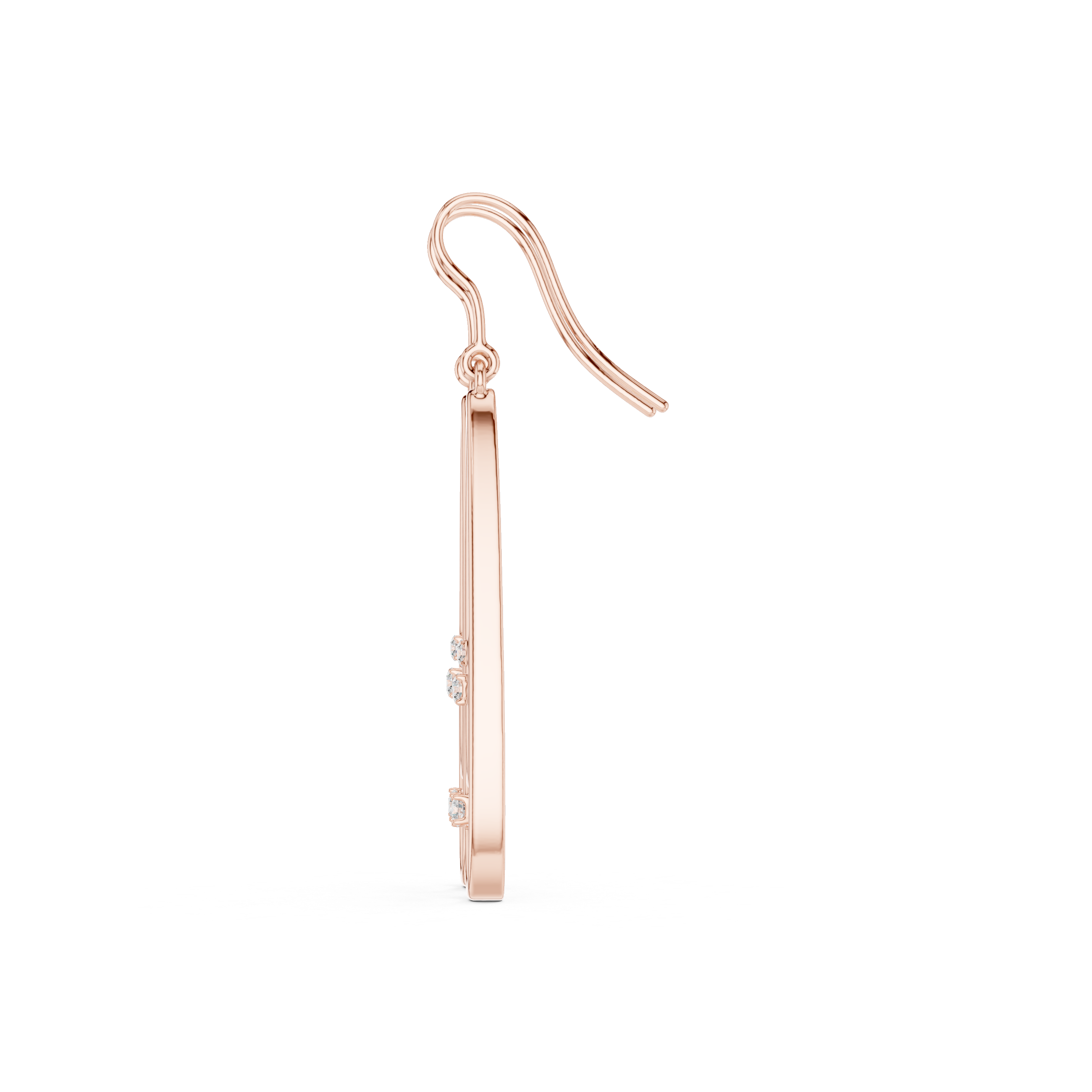 SIMPLE DANGLING LONG EARRING