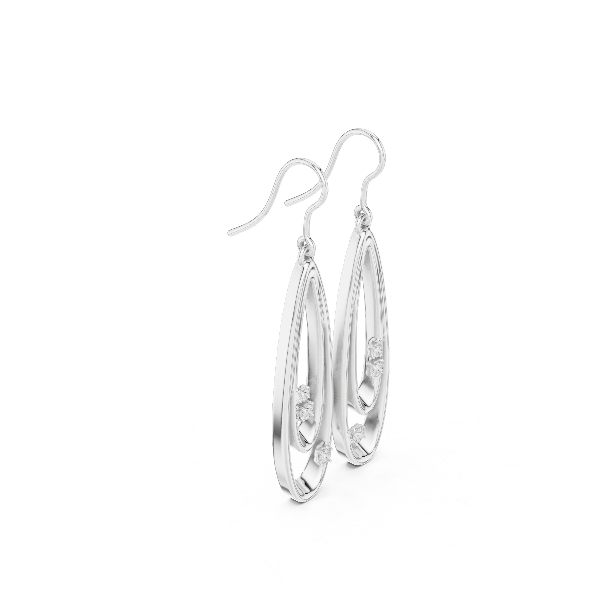 SIMPLE DANGLING LONG EARRING