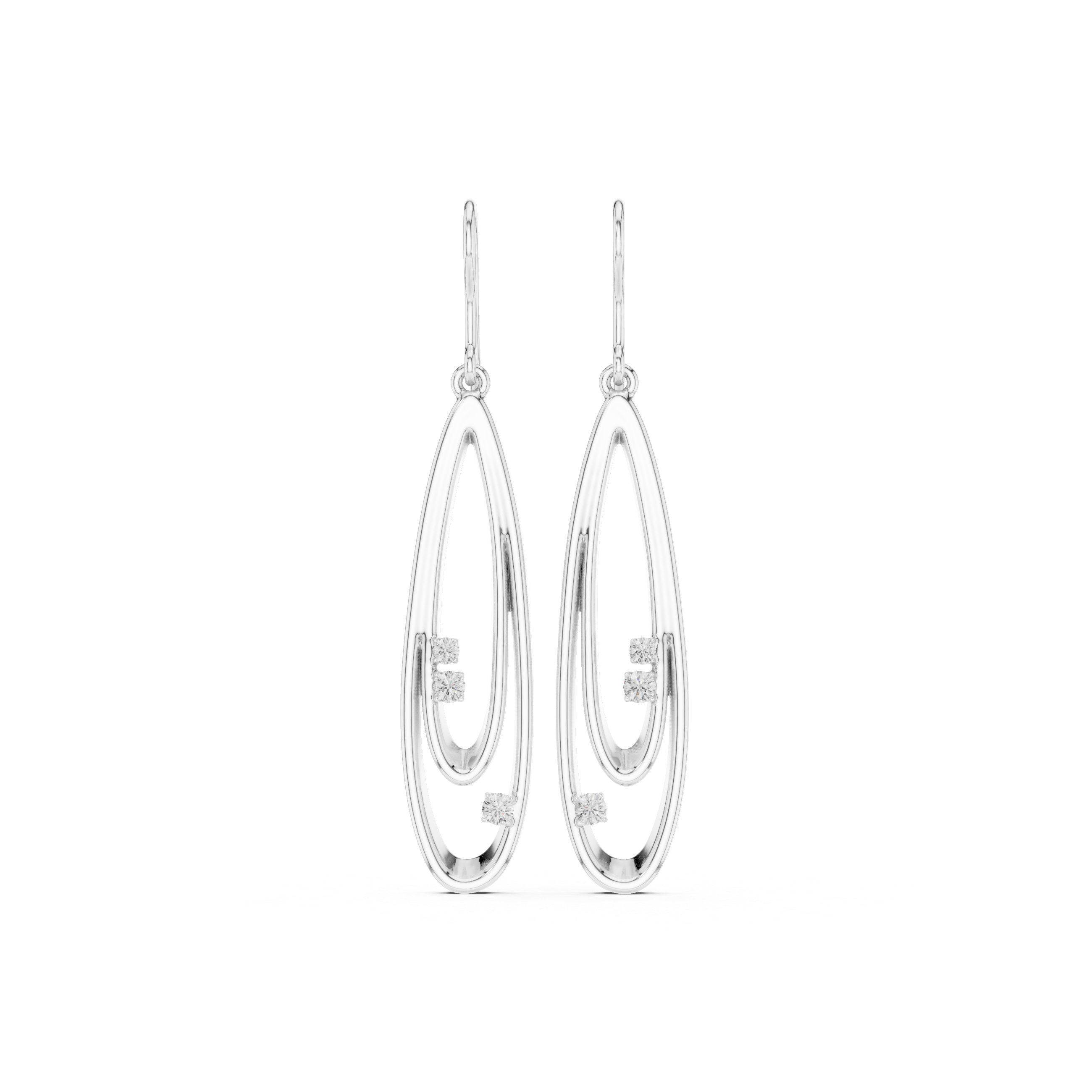 SIMPLE DANGLING LONG EARRING