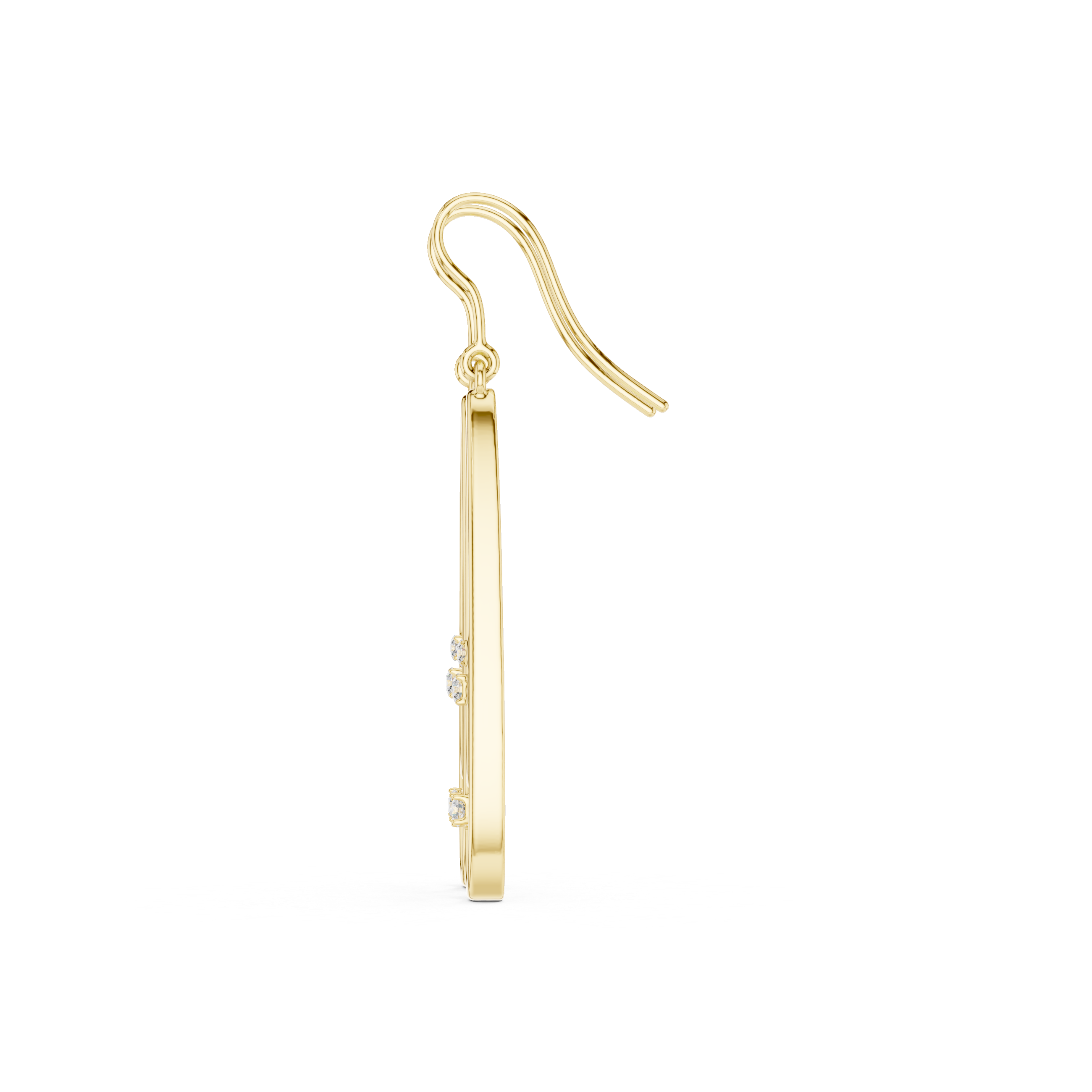 SIMPLE DANGLING LONG EARRING