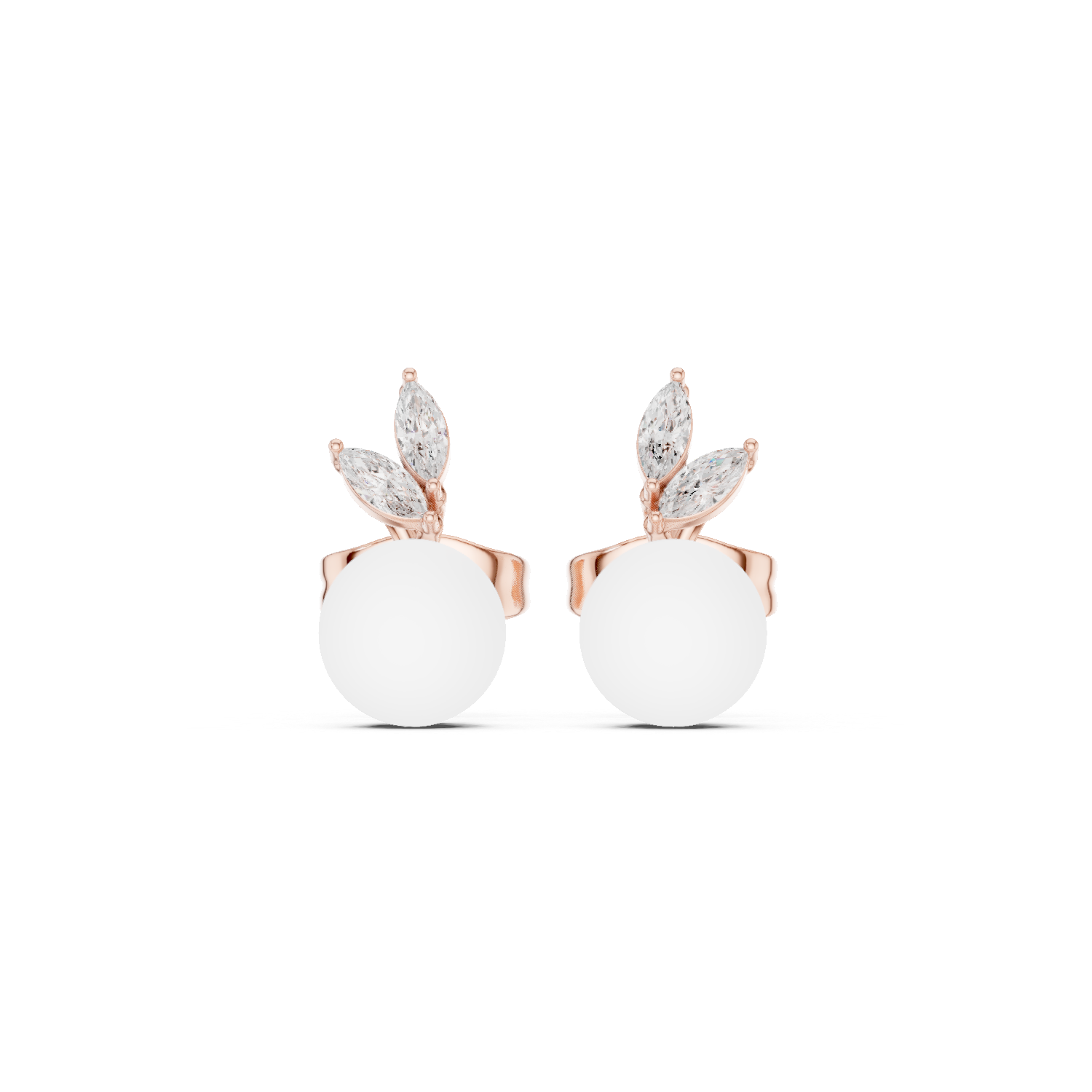 SIMPLE PEARL STUDS
