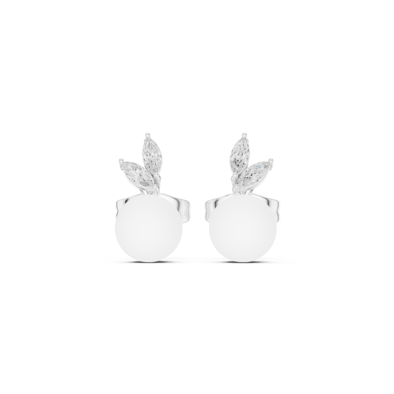SIMPLE PEARL STUDS