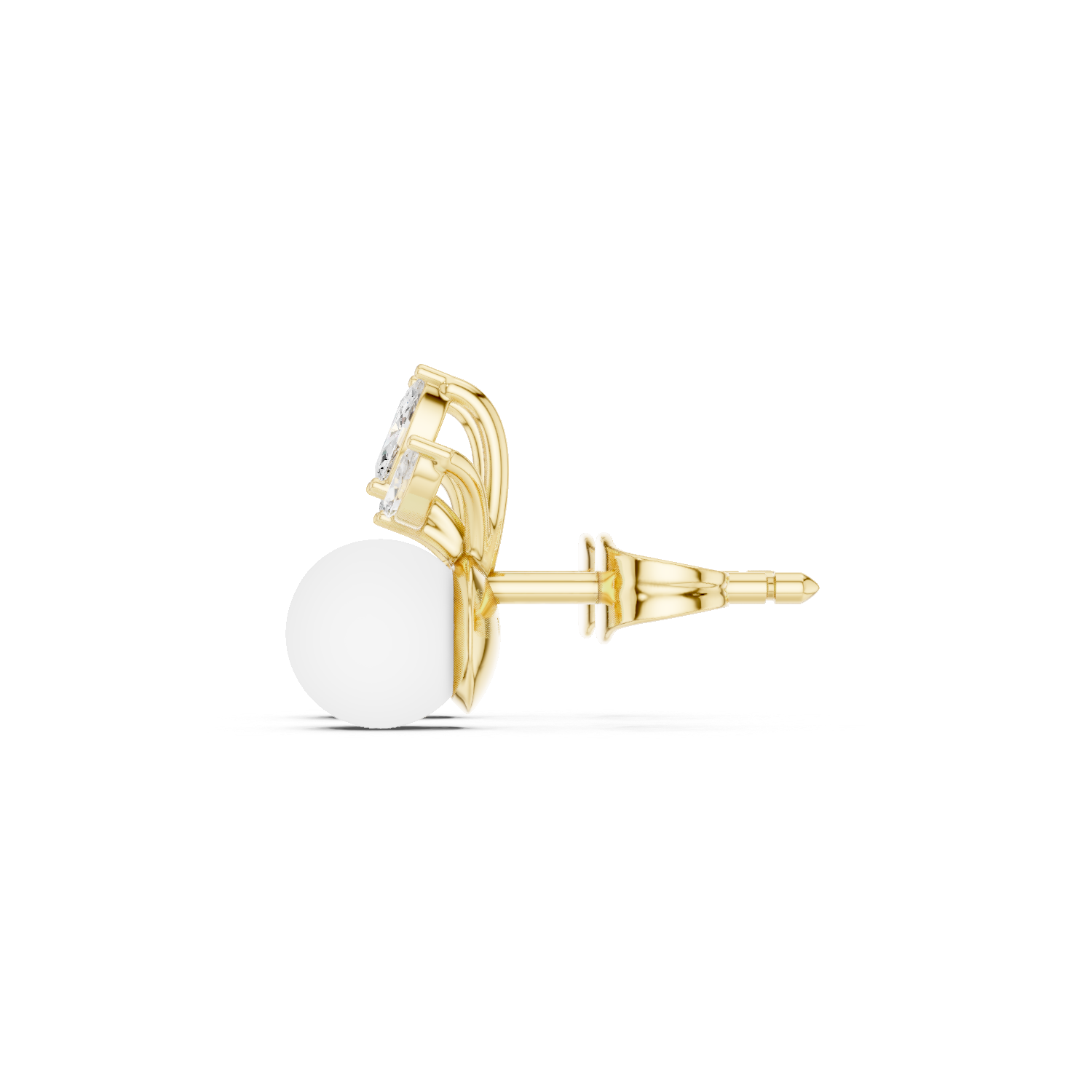 SIMPLE PEARL STUDS