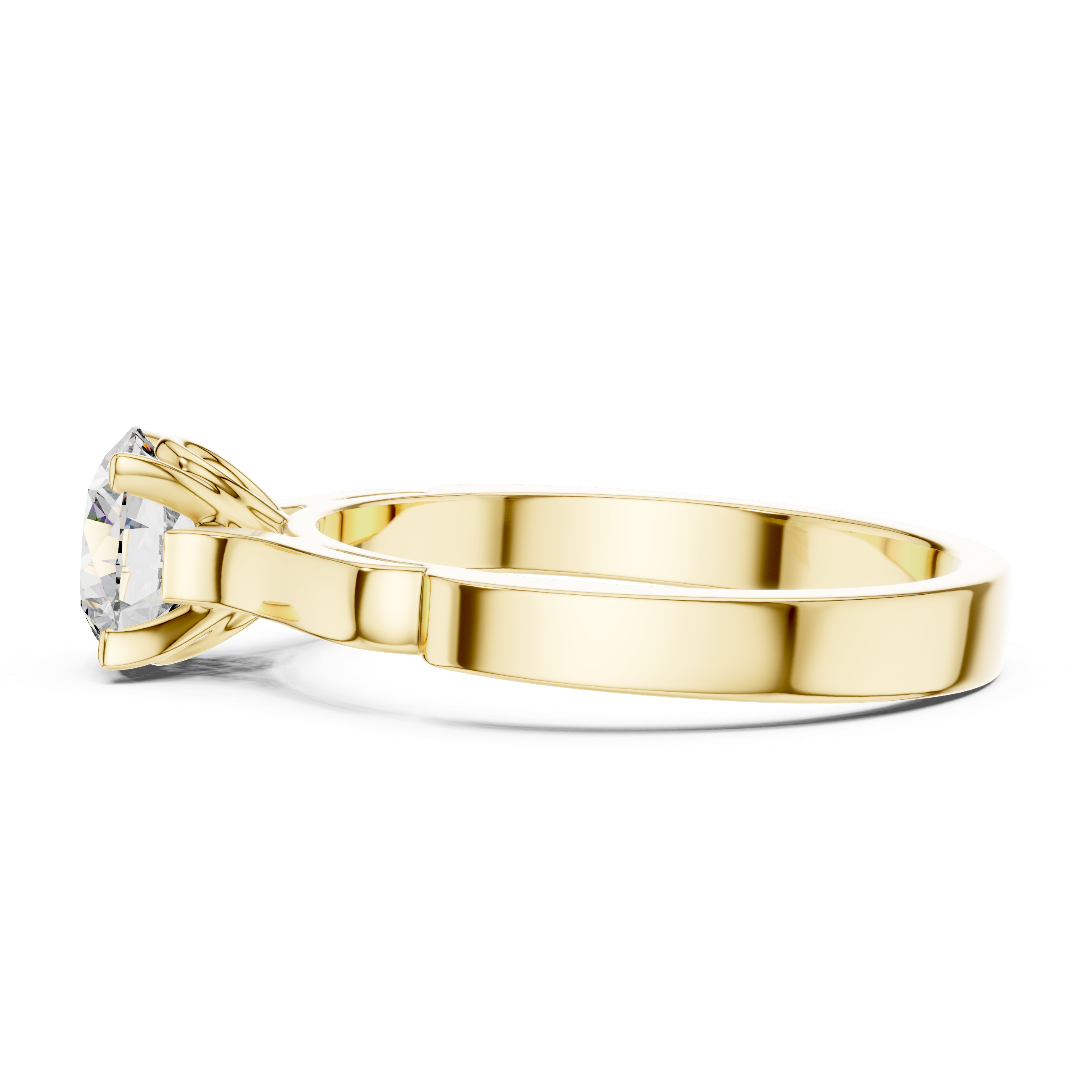 1ct Solitaire Unique Rings