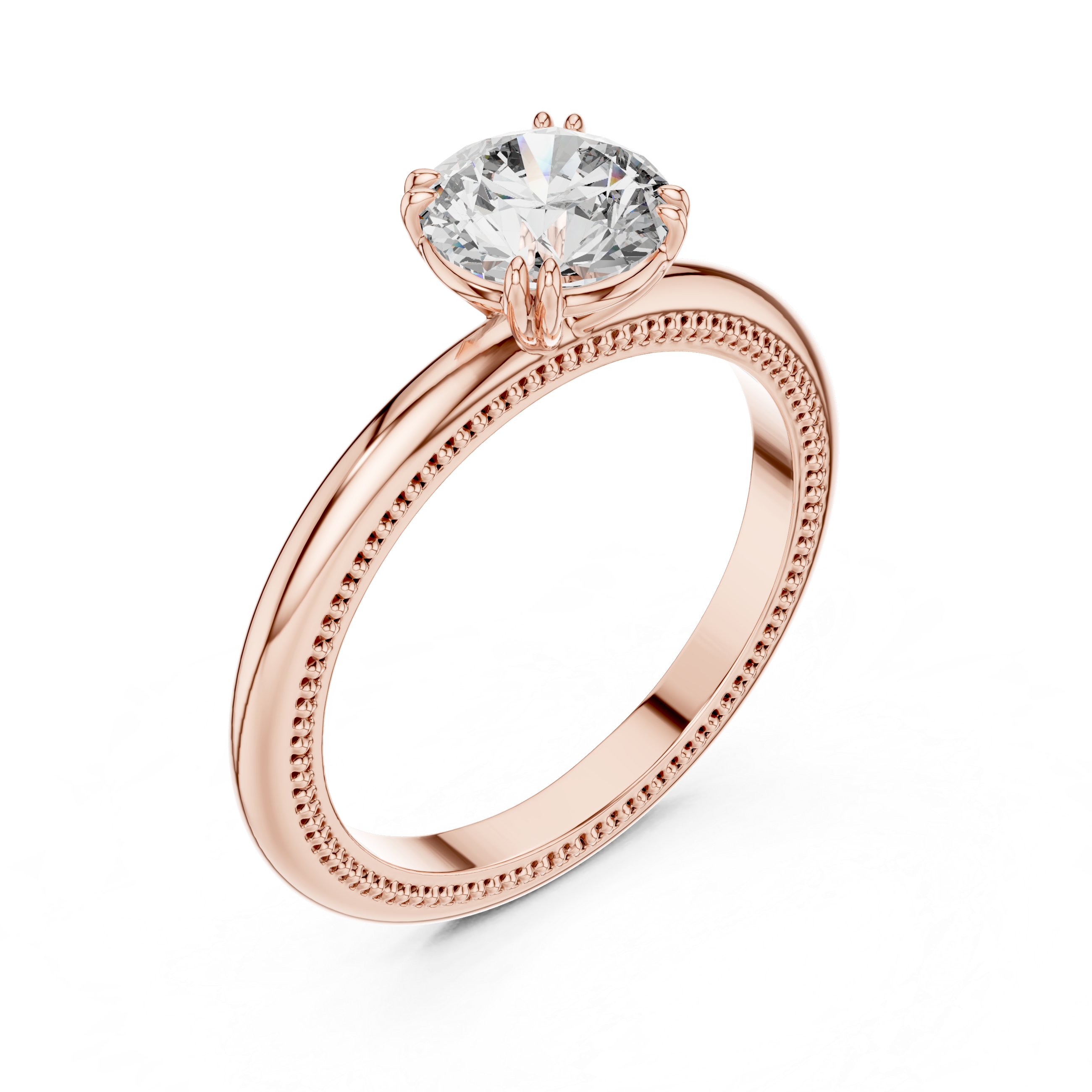 1ct Solitaire Ring With Different Setting