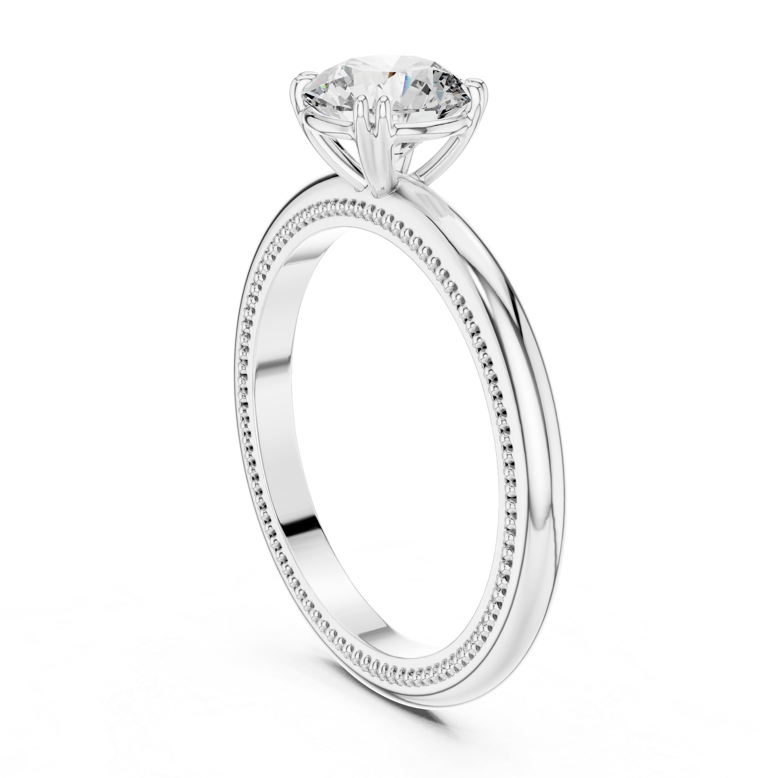 1ct Solitaire Ring With Different Setting