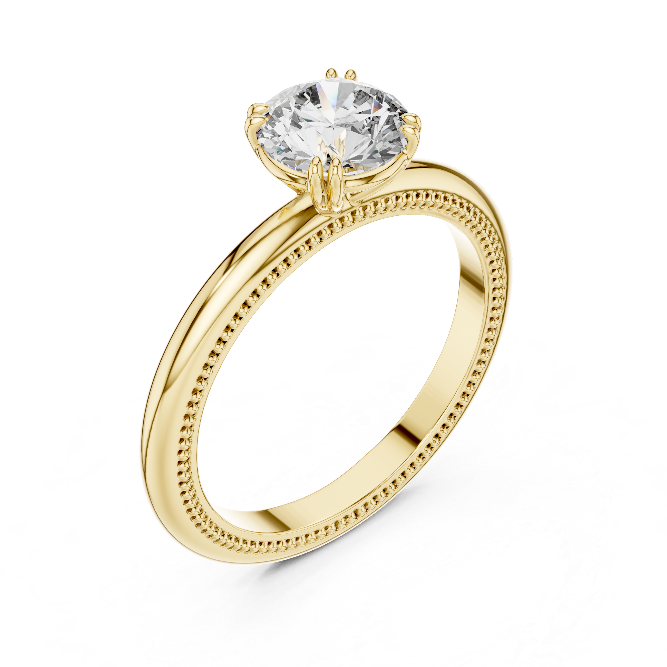 1ct Solitaire Ring With Different Setting