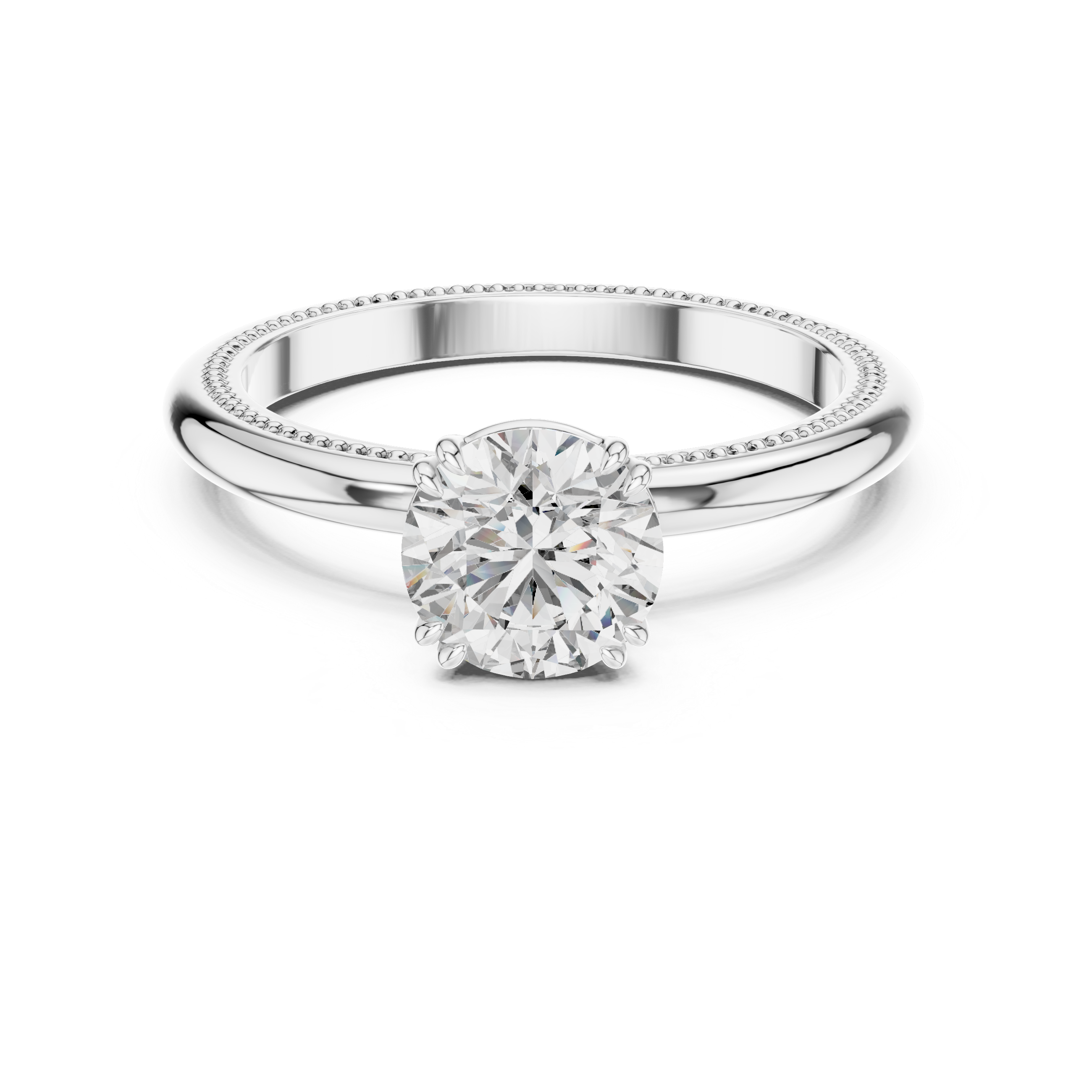 1ct Solitaire Ring With Different Setting