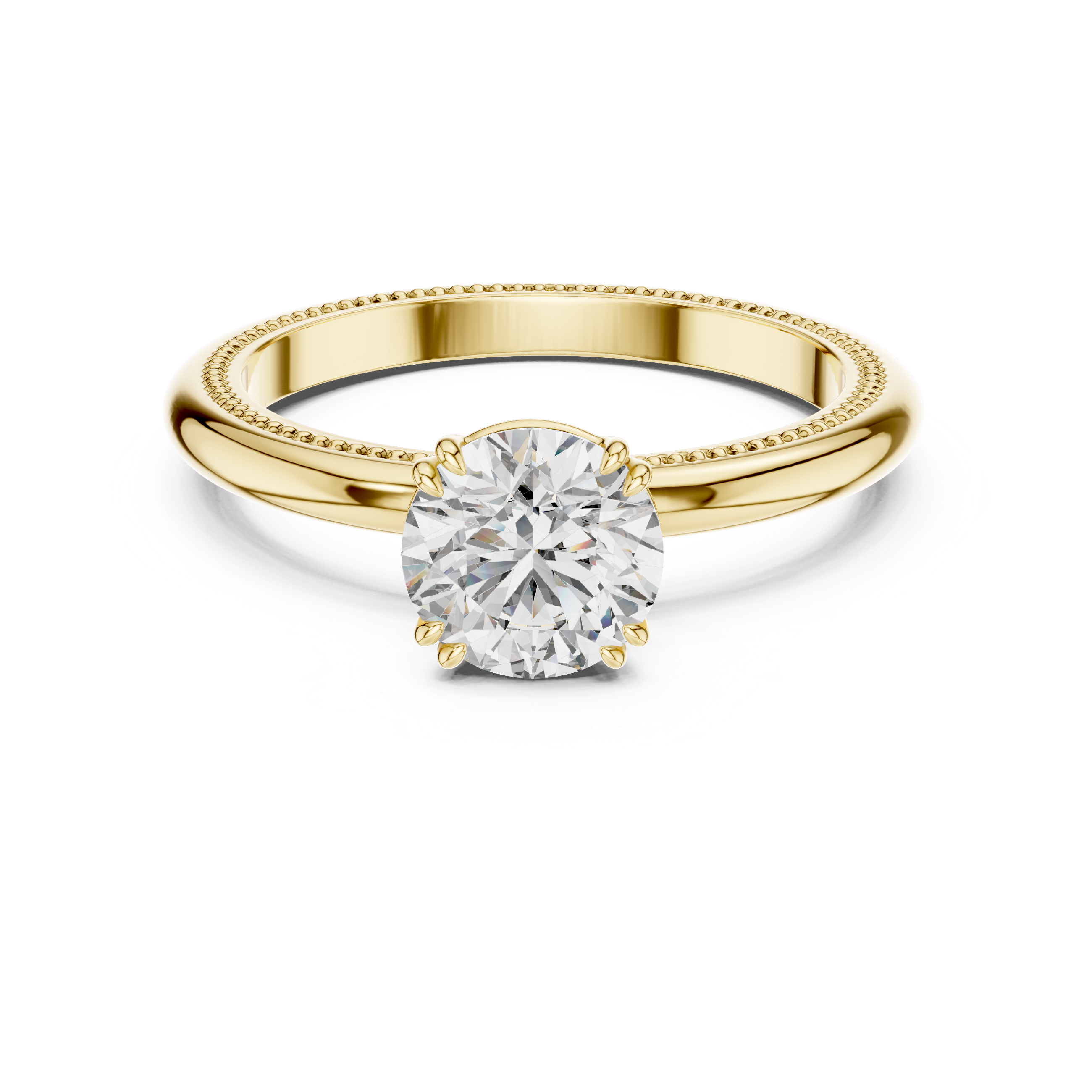 1ct Solitaire Ring With Different Setting