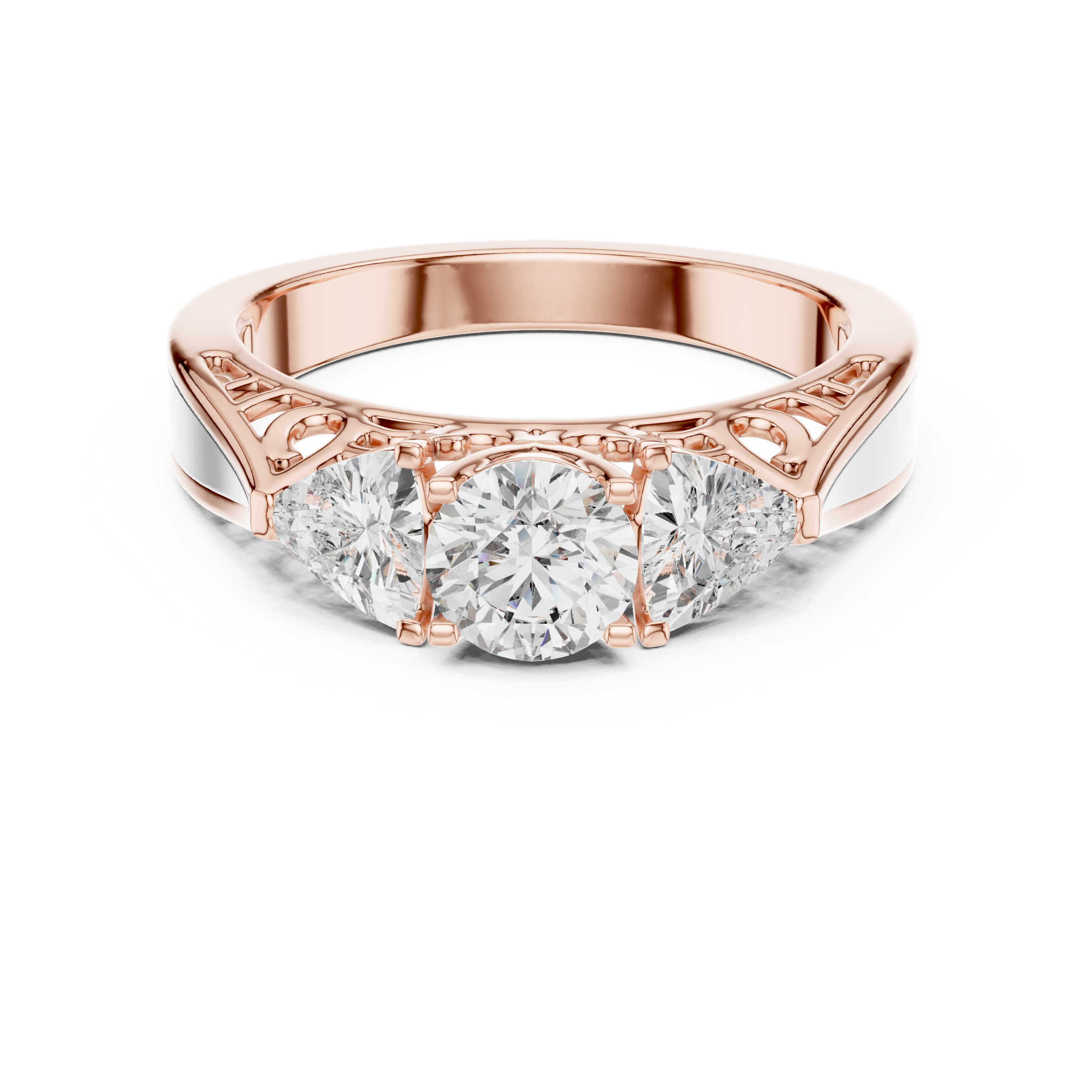 3 Stone Engagement Ring