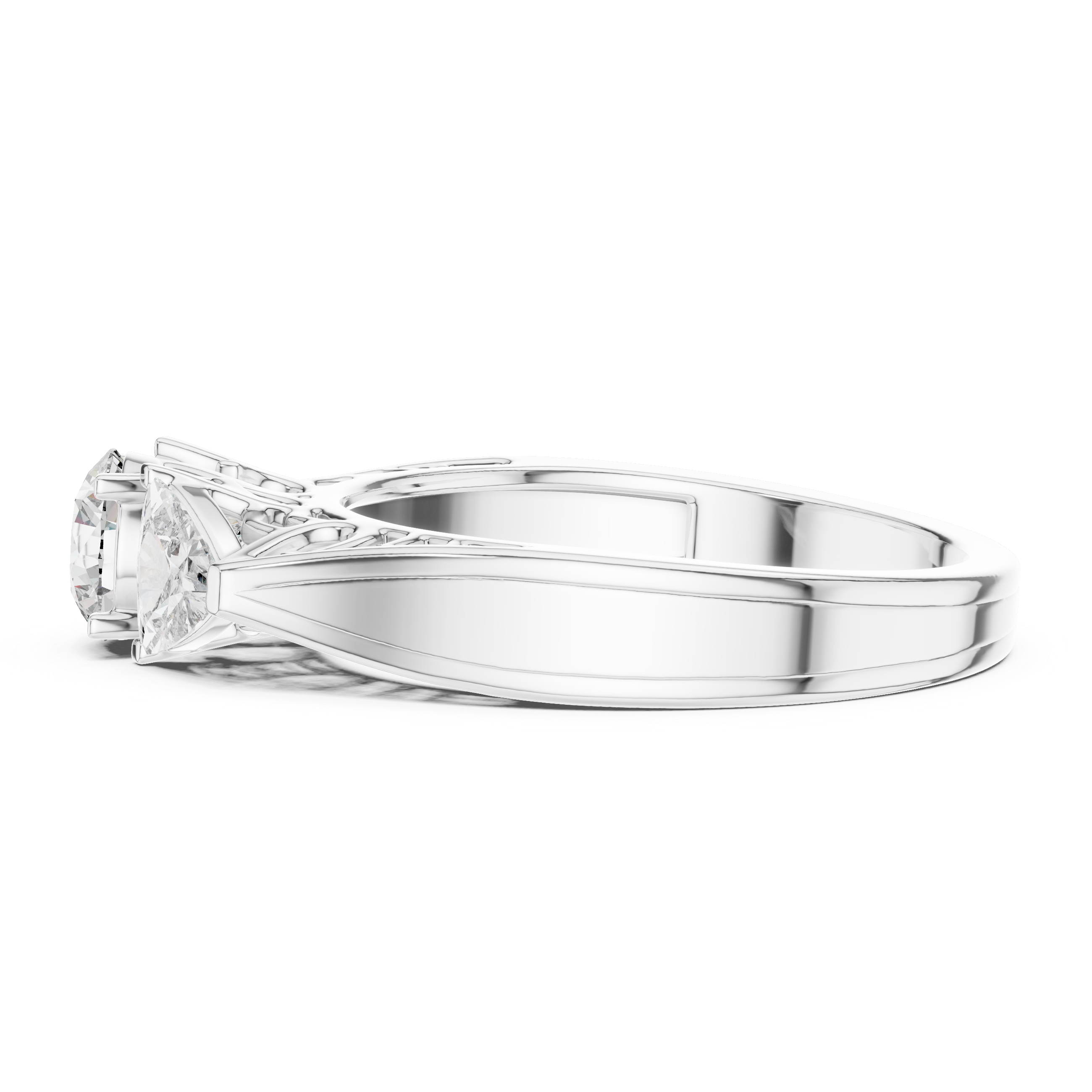 3 Stone Engagement Ring