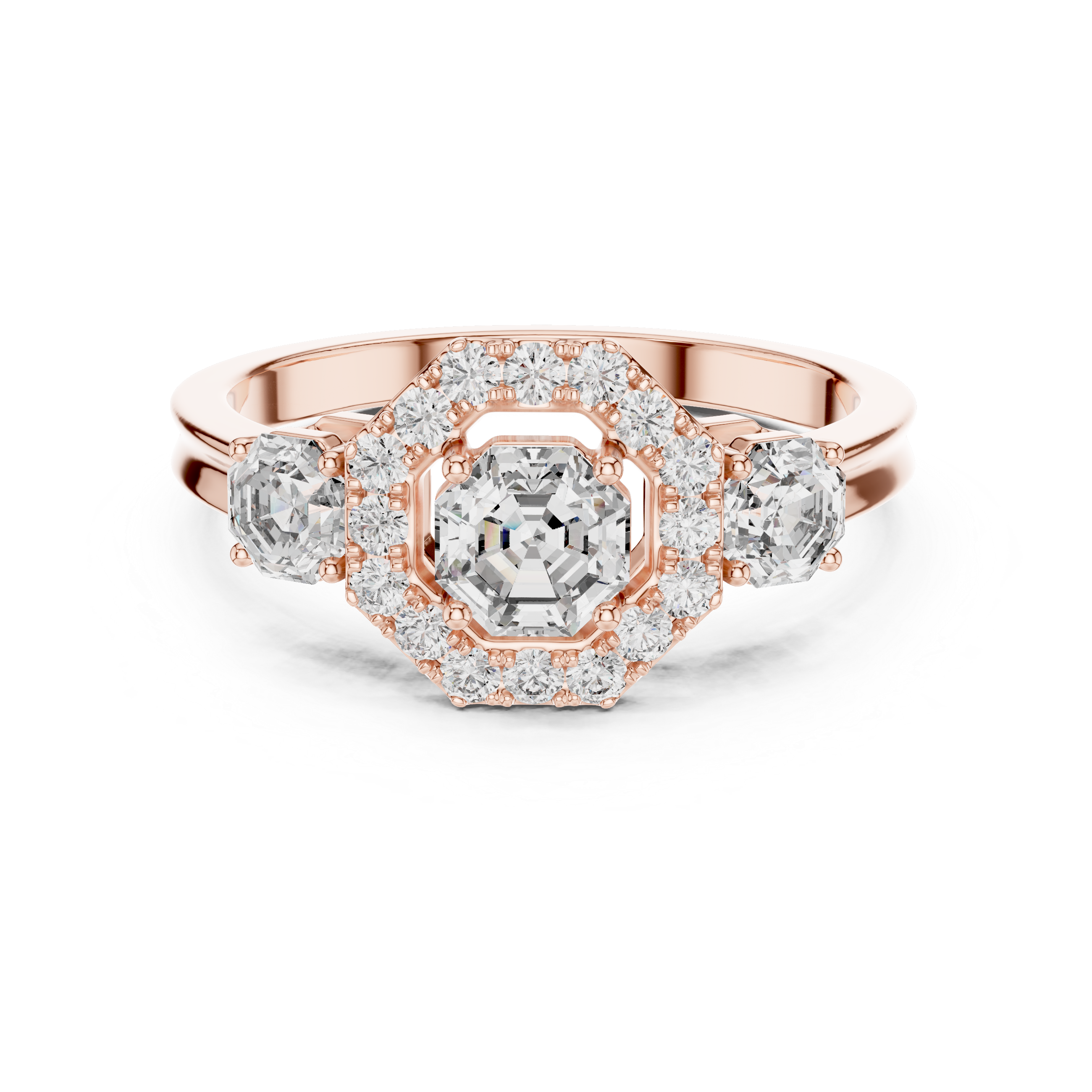 Halo Setting Engagement Ring