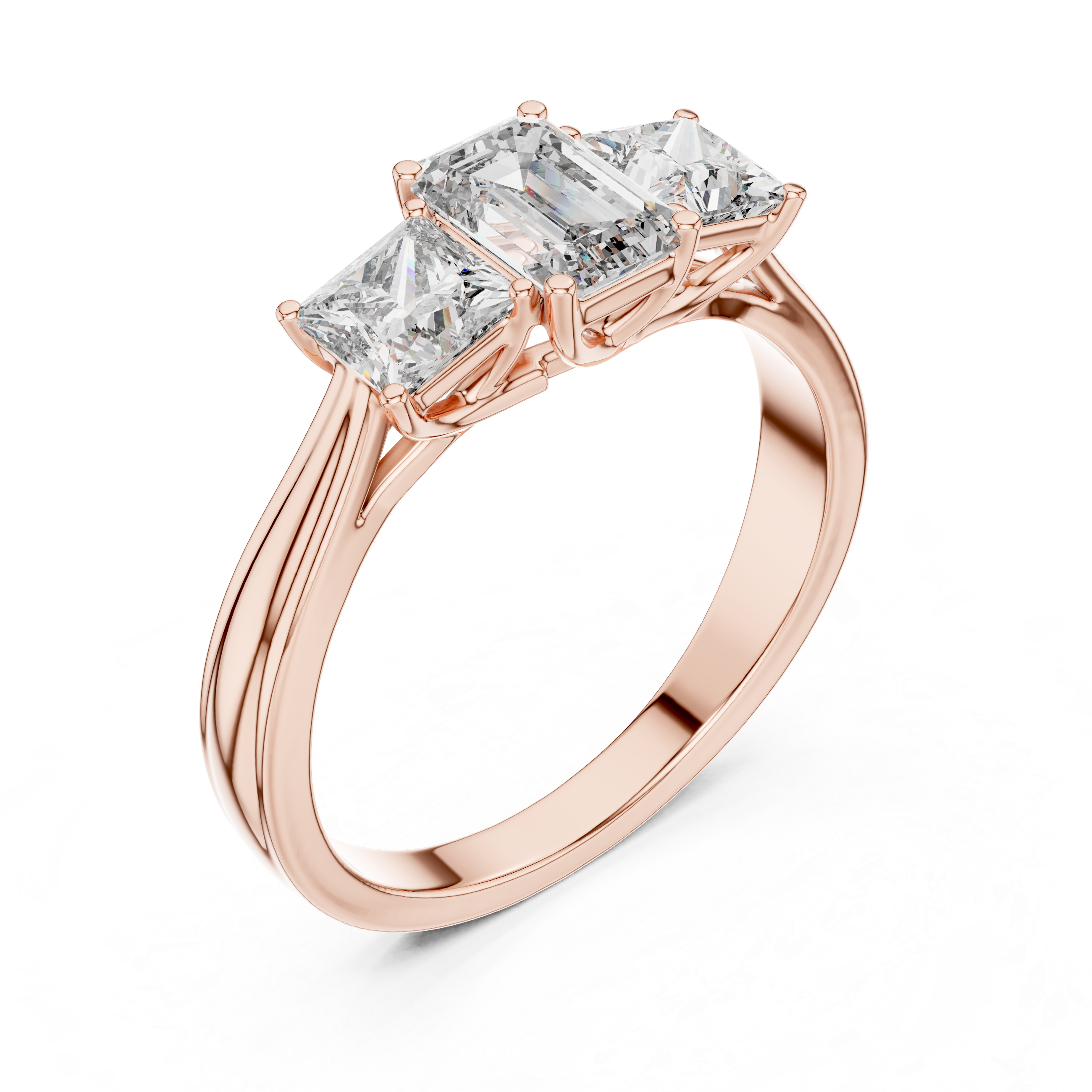3 Stone Engagement Ring