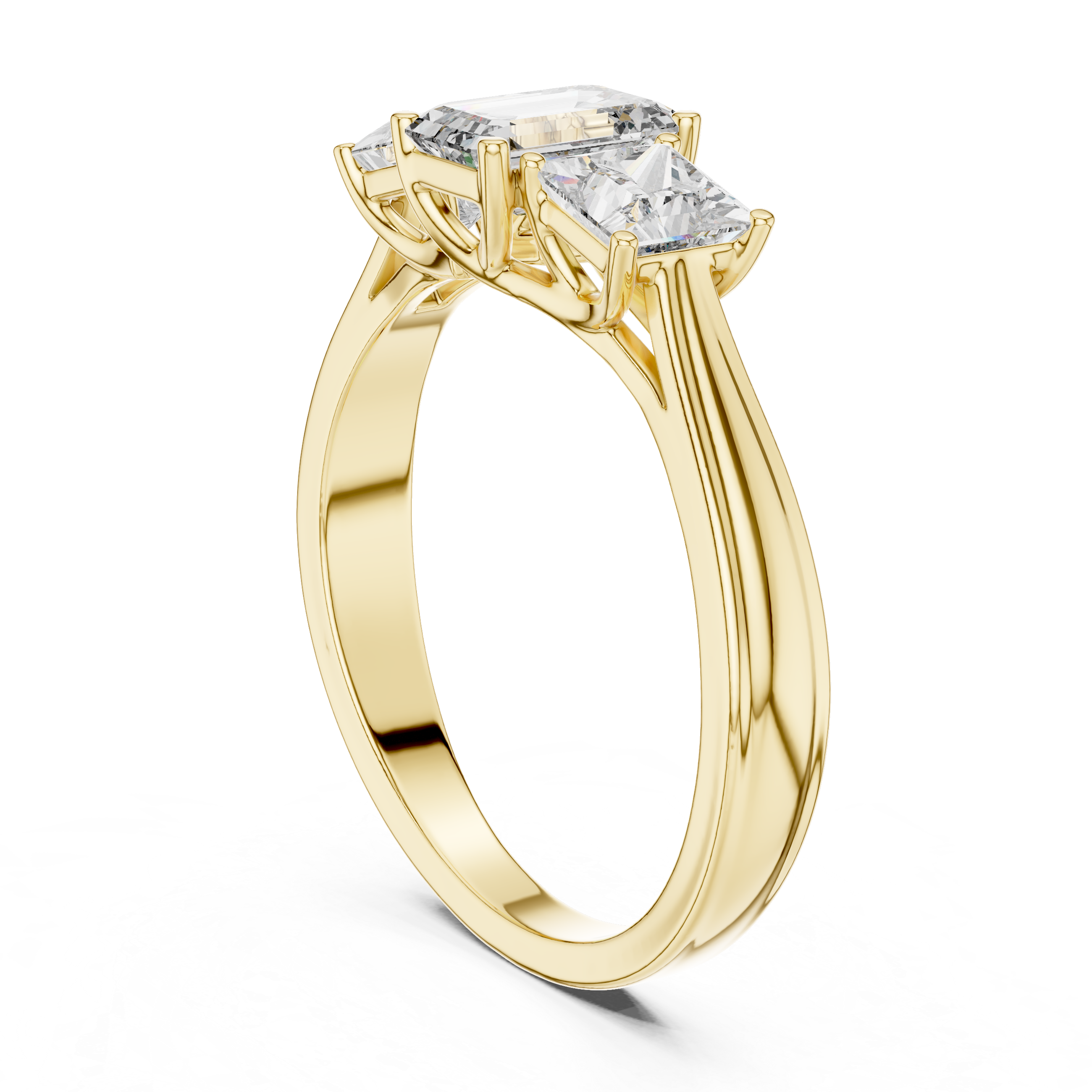 3 Stone Engagement Ring