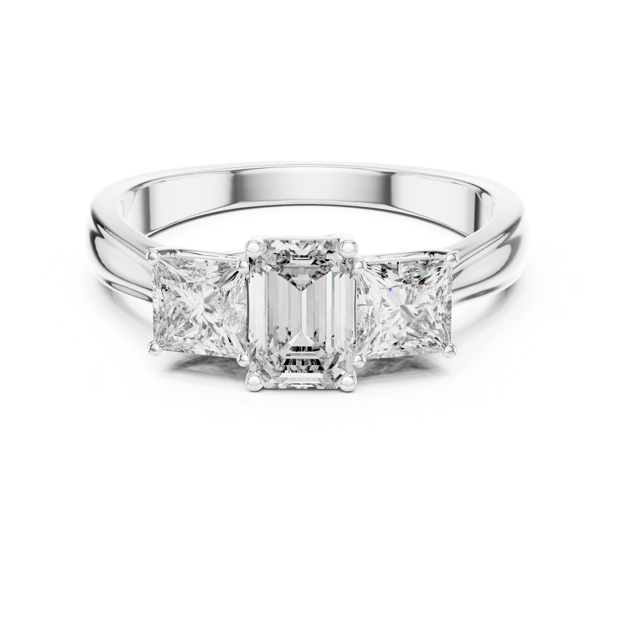 3 Stone Engagement Ring