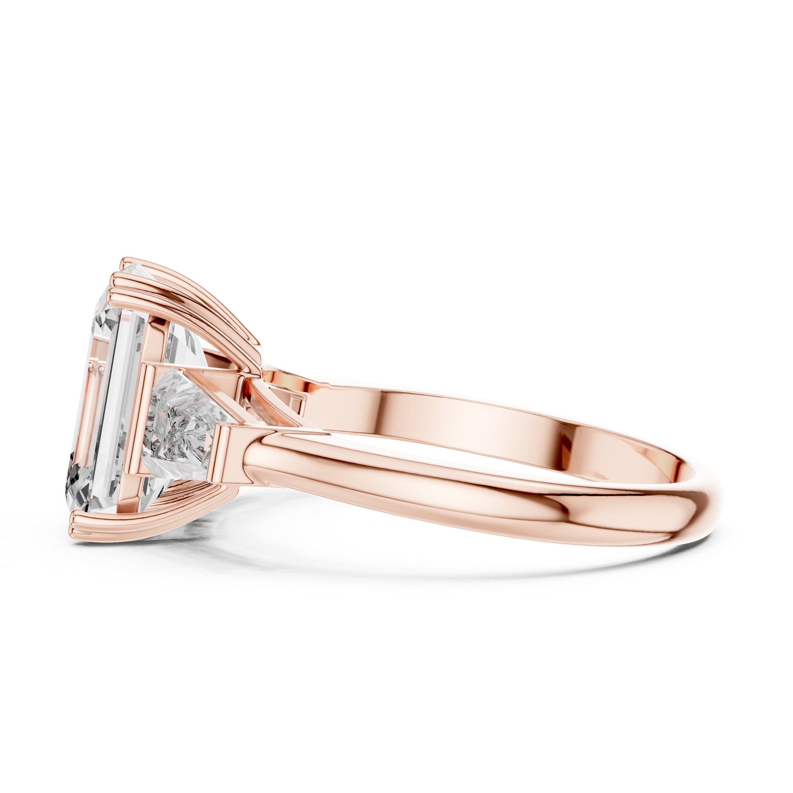 2.5CT RADIANT SHAPE ENGAGEMENT RING