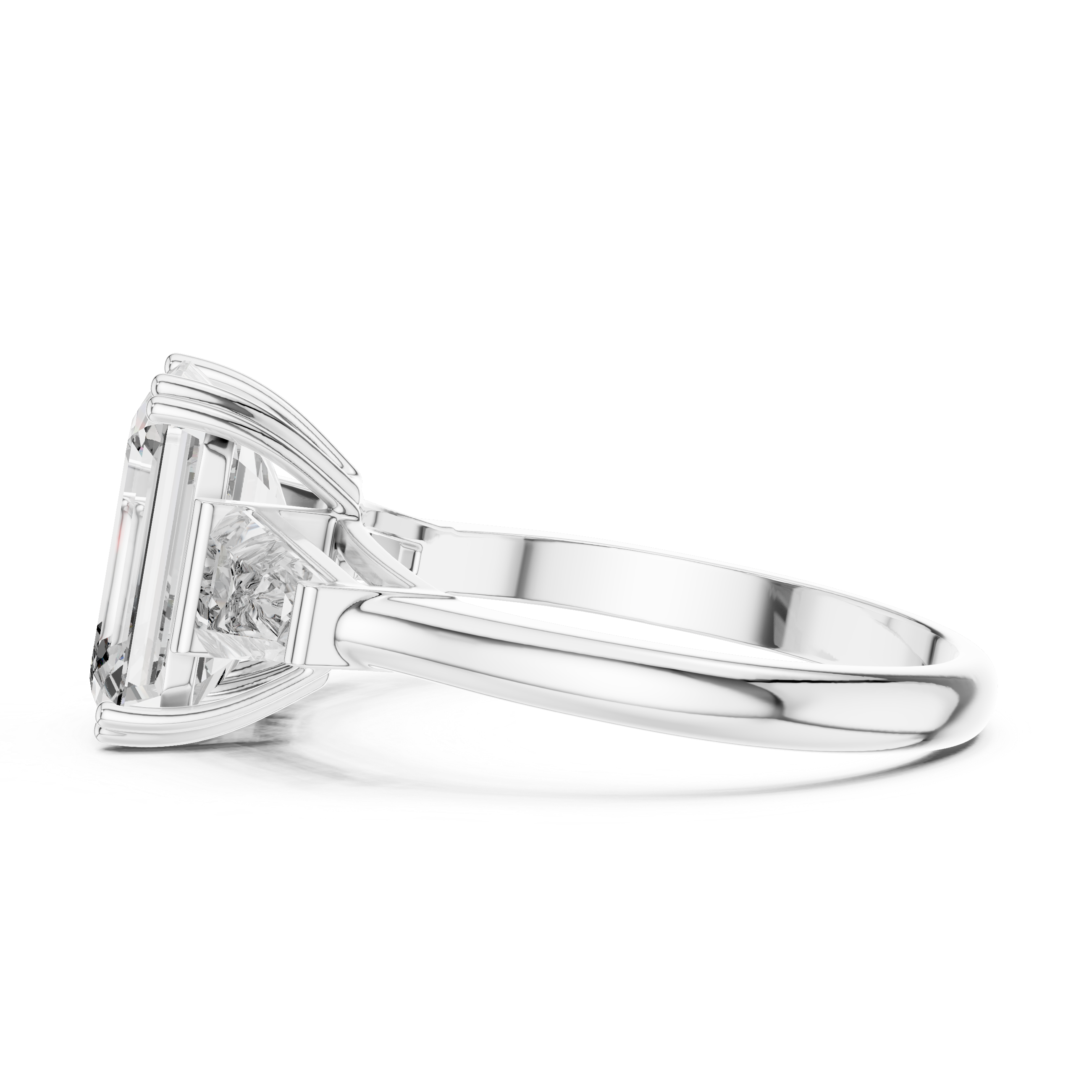2.5CT RADIANT SHAPE ENGAGEMENT RING