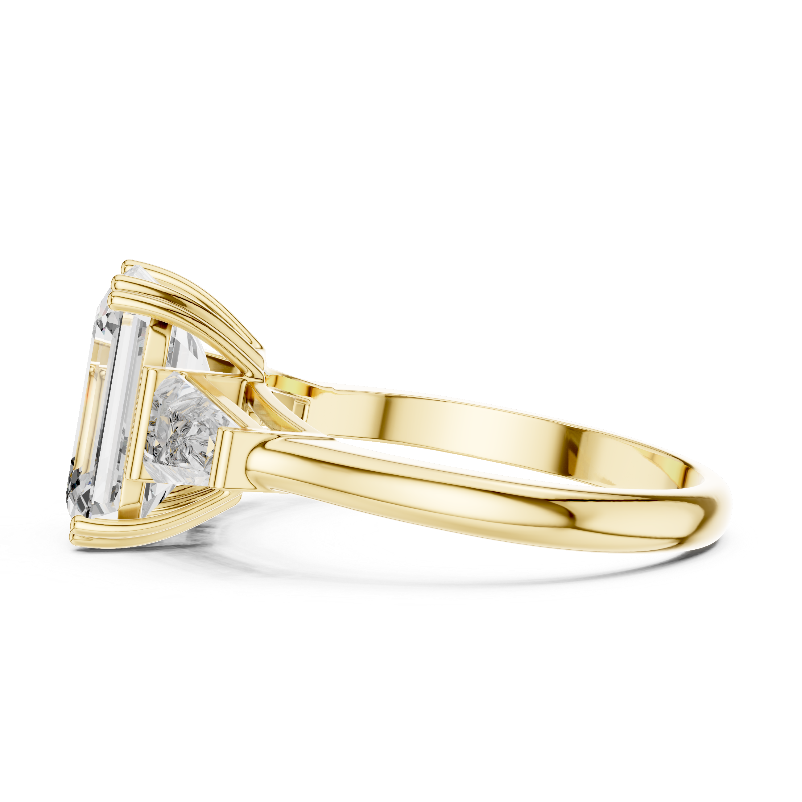 2.5CT RADIANT SHAPE ENGAGEMENT RING