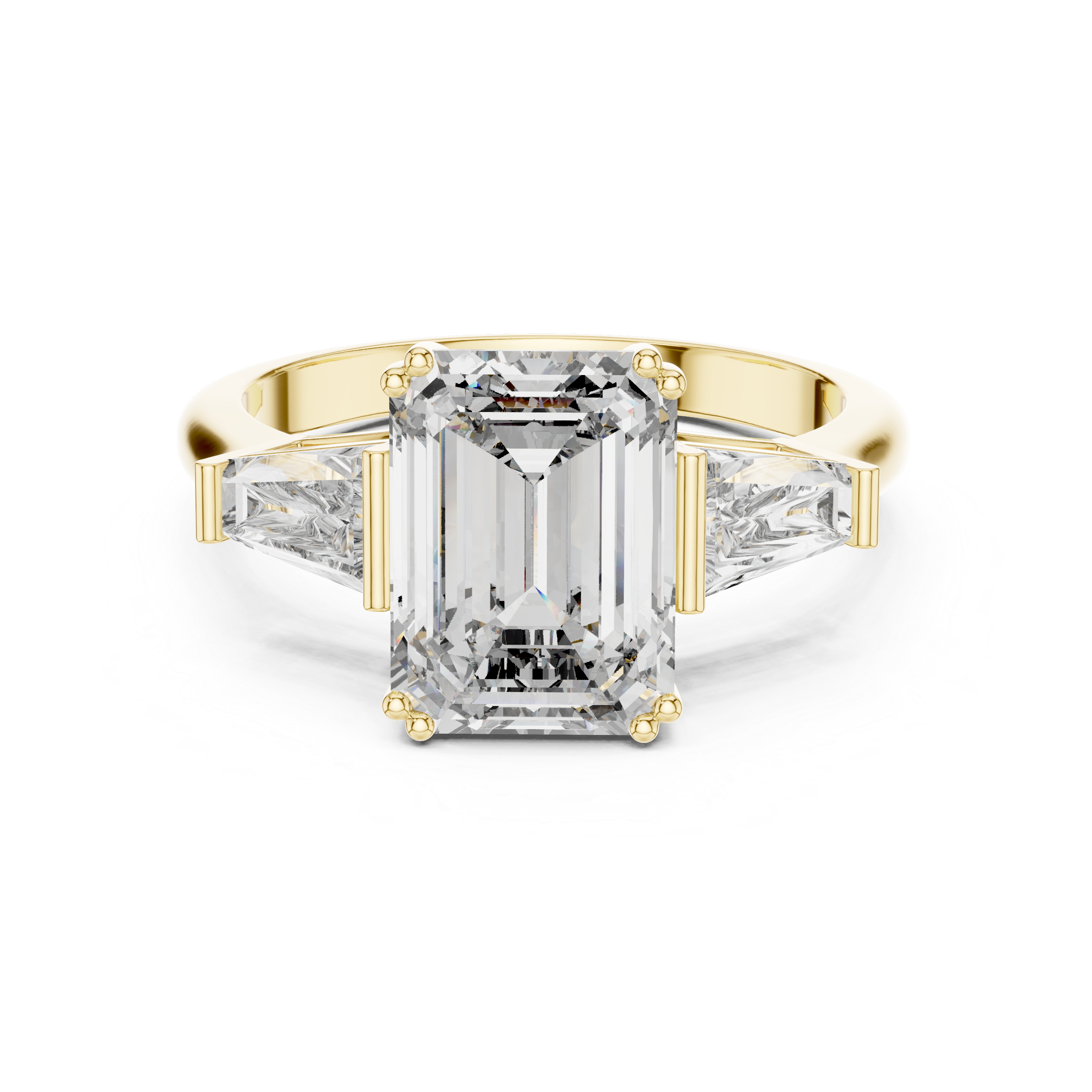 2.5CT RADIANT SHAPE ENGAGEMENT RING