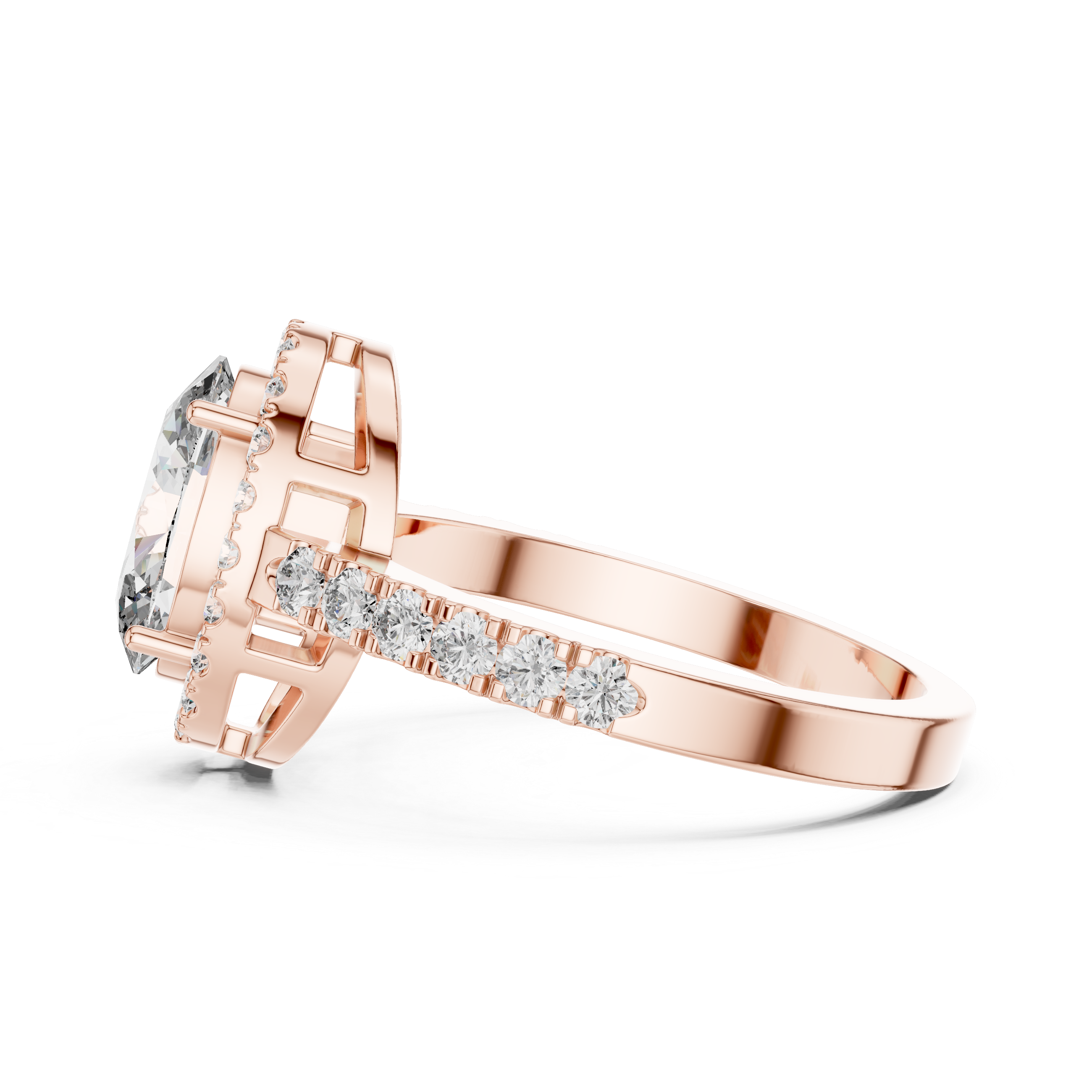 3CT ROUND ENGAGEMENT RING