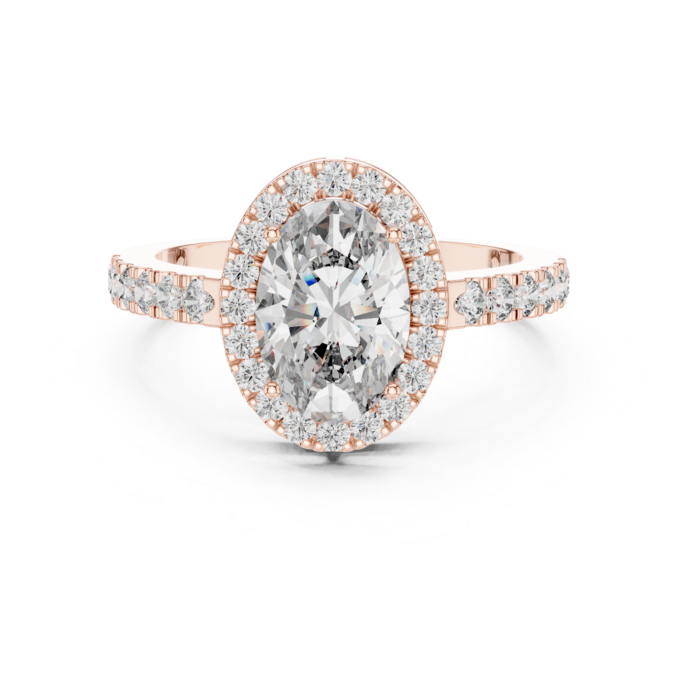 3CT ROUND ENGAGEMENT RING