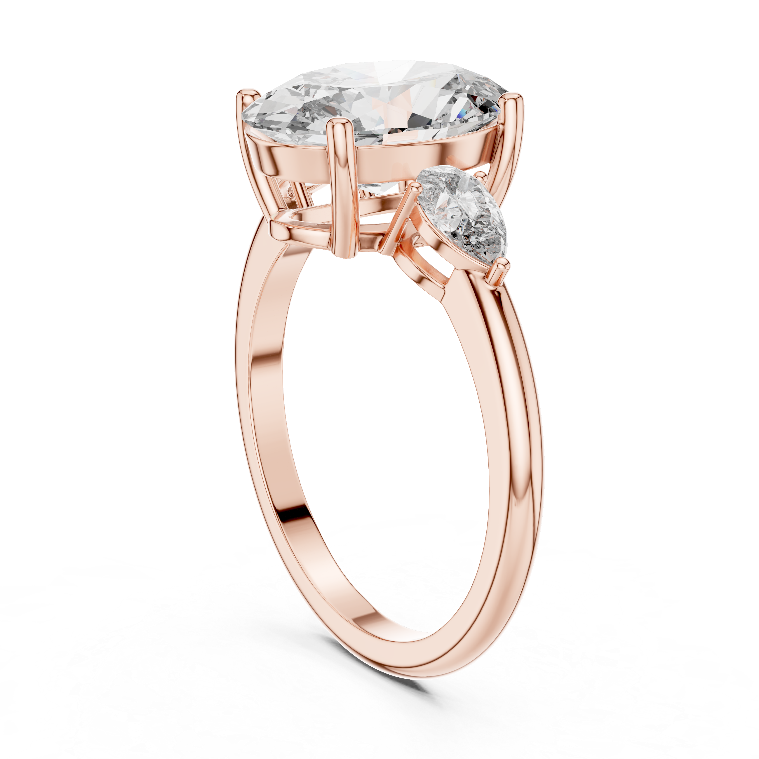 EMRALD SHAPE ENGAGEMENT RING