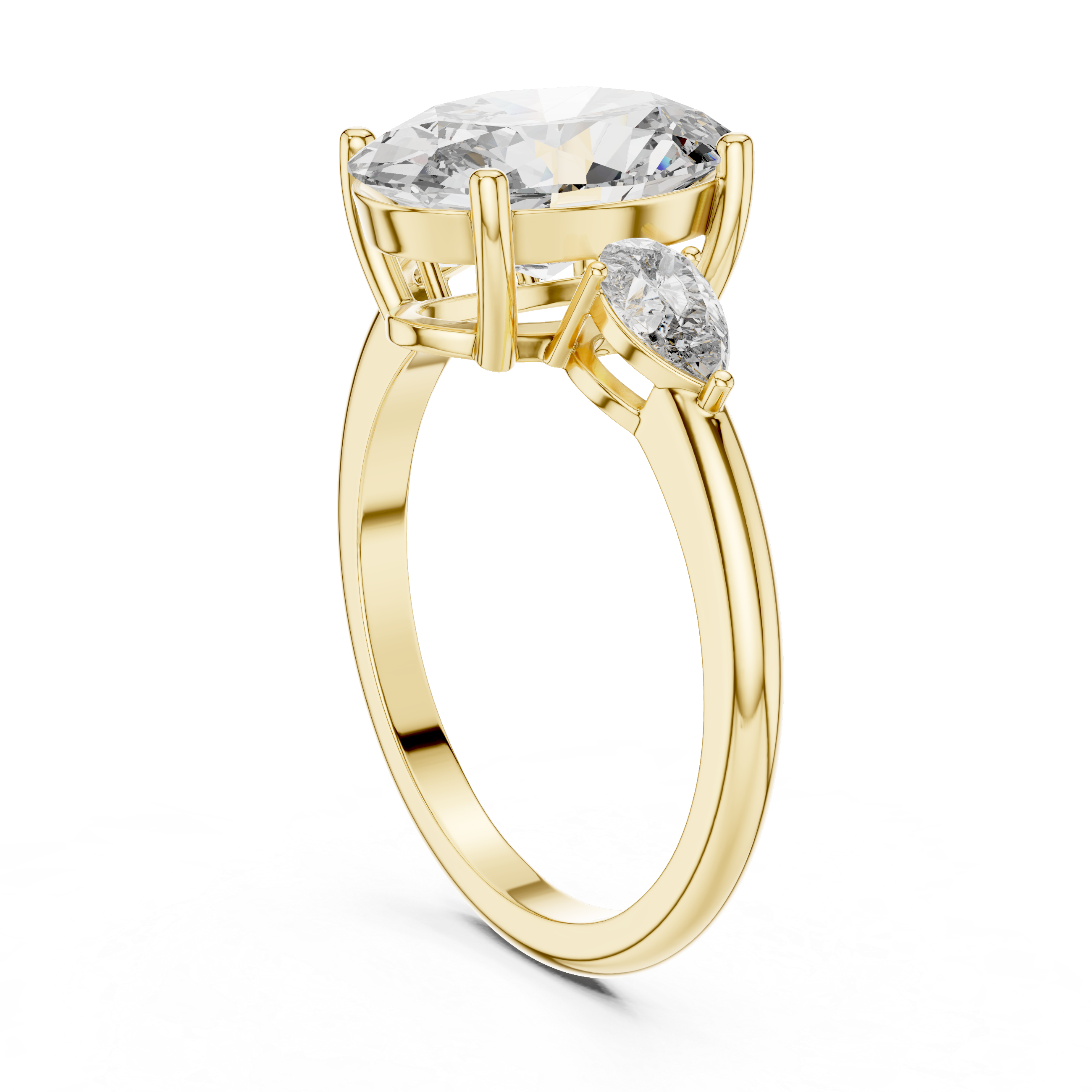 EMRALD SHAPE ENGAGEMENT RING